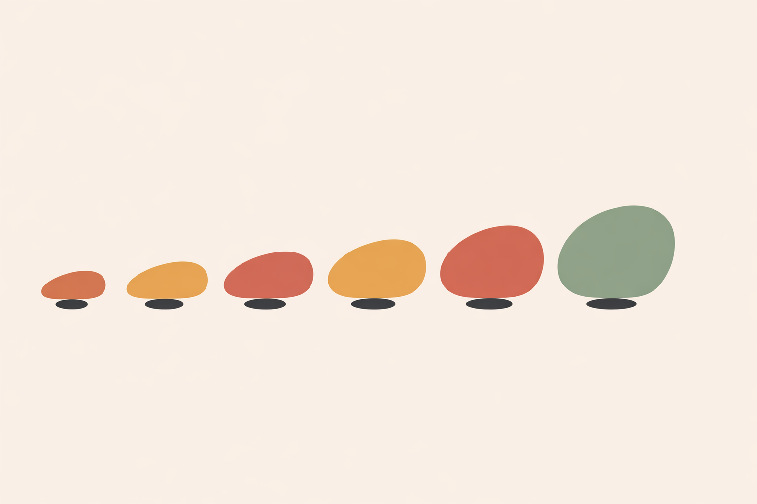 Person reviewing progress charts and calendar to evaluate if systems-based goal setting is working after three months