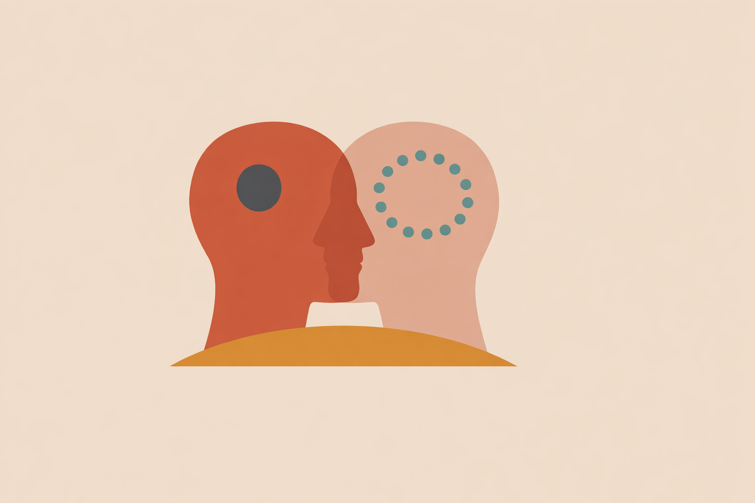Therapist comparing hypnotherapy vs meditation with client, explaining evidence‑based benefits and differences