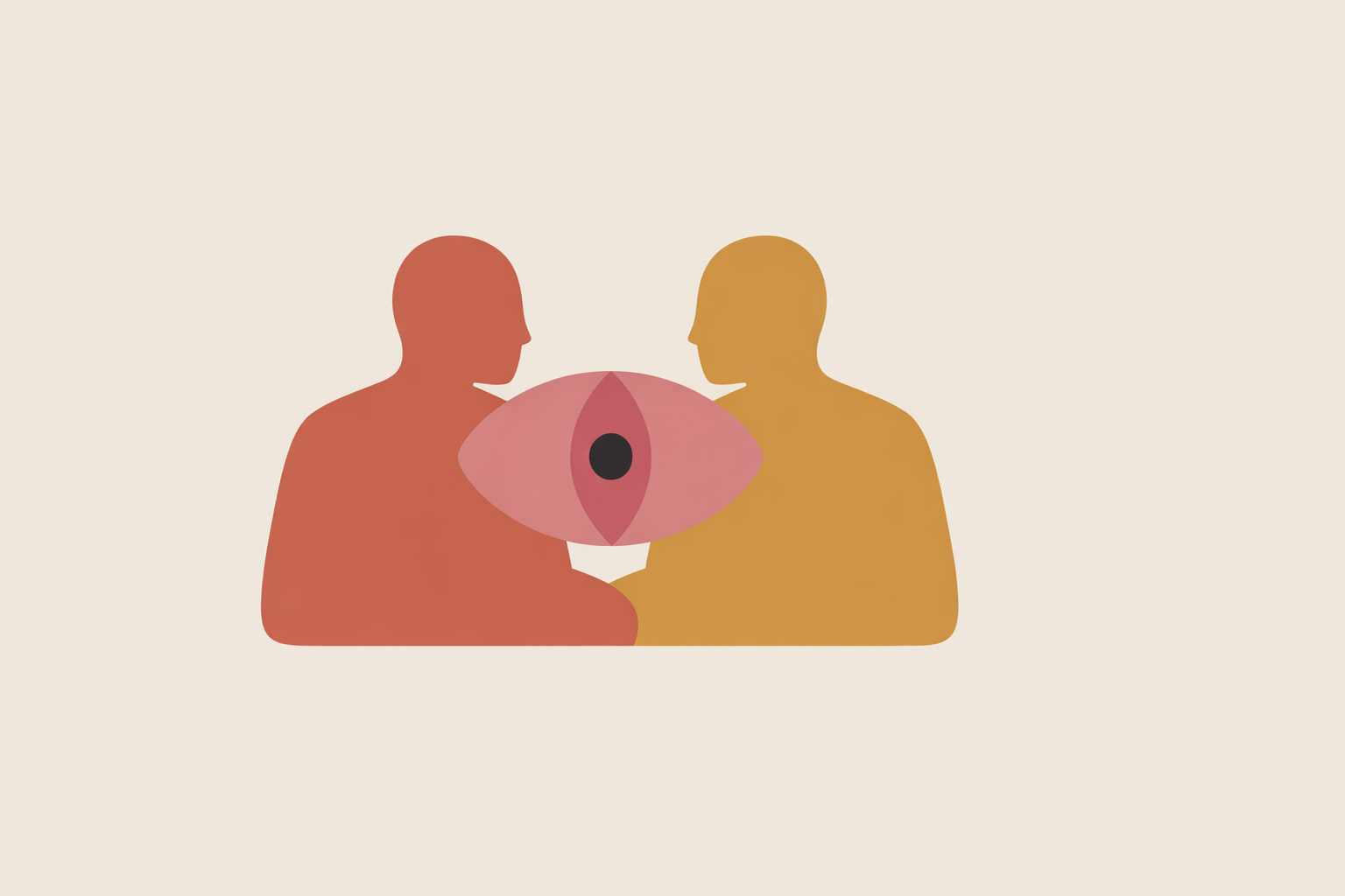 Doctor gently reassuring woman experiencing painful intercourse during consultation about causes, diagnosis and referral options