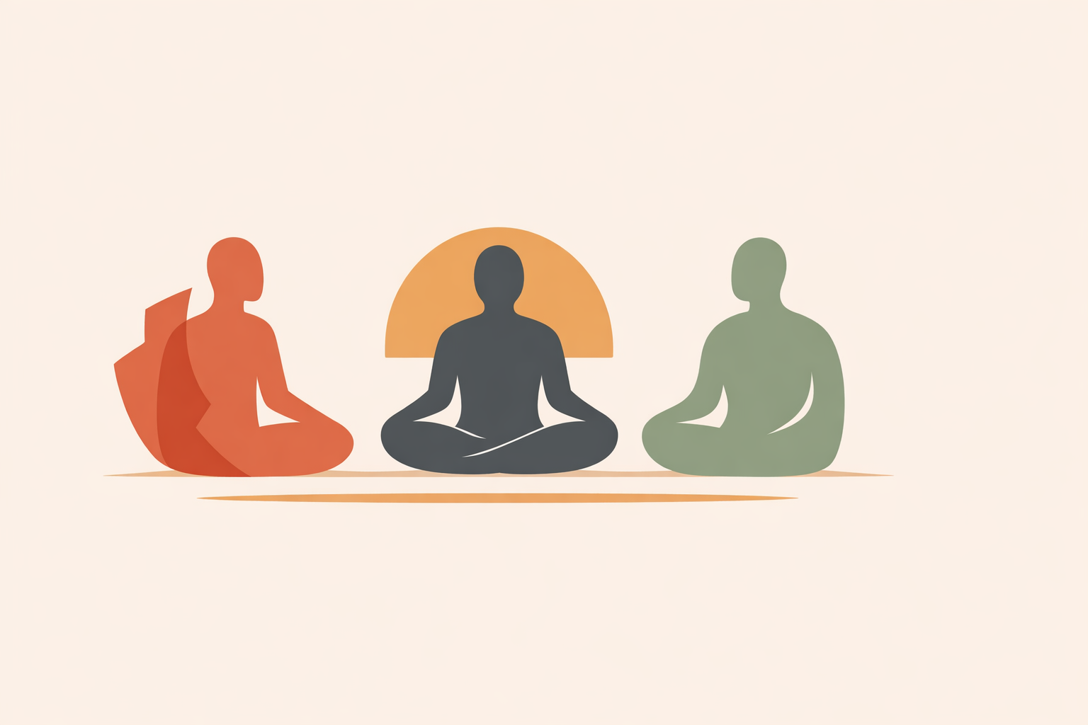 Therapist leading group mindfulness session to practice emotional regulation techniques in a circle of seated adults