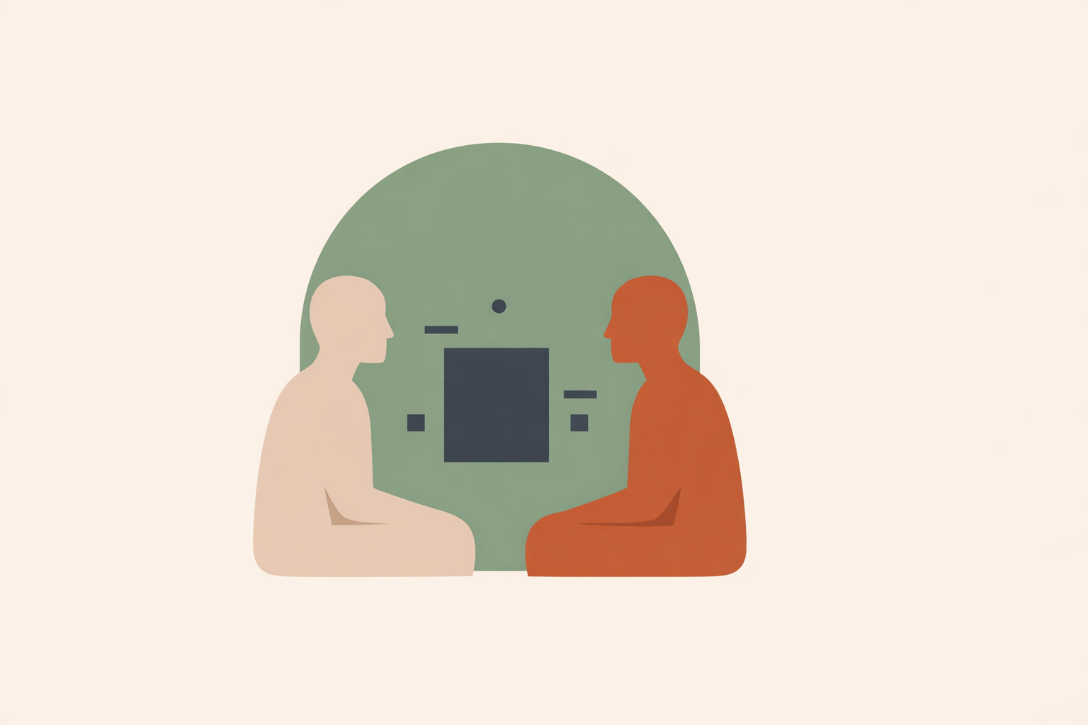 Clinician reviewing eating disorder screening tool results with patient to guide referral and next steps