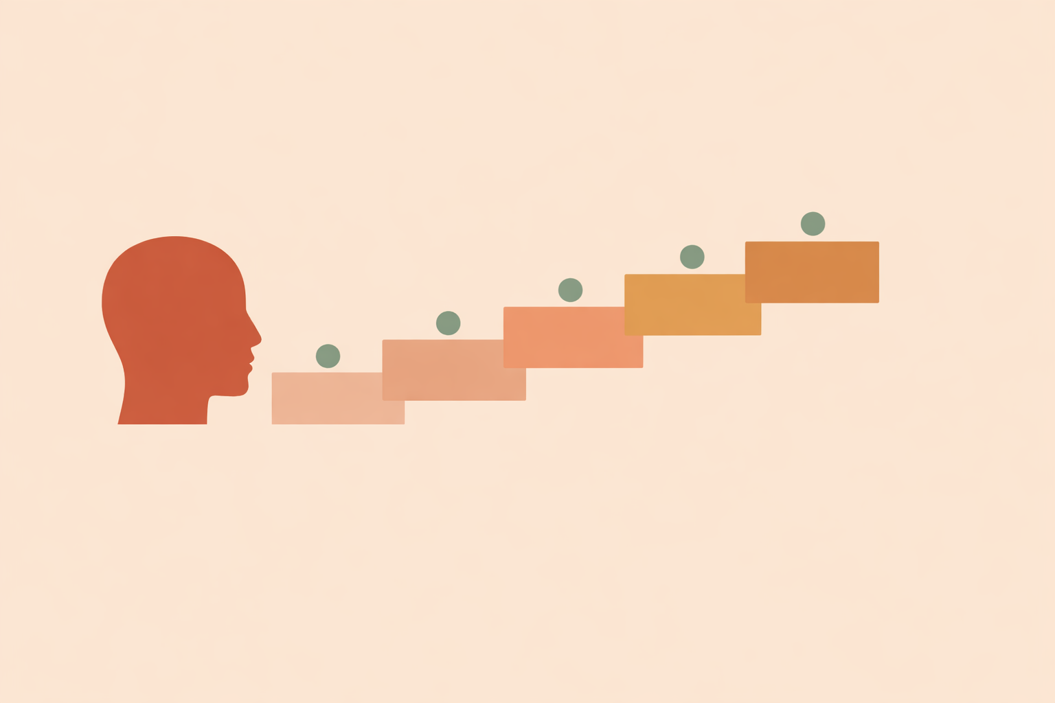 Therapist guiding client through calming neuroscience-based exercise to reduce stress and spark creativity