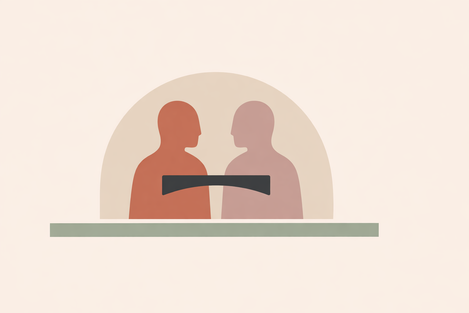 Therapist guiding couple in calm office while explaining desire discrepancy and relationship communication strategies