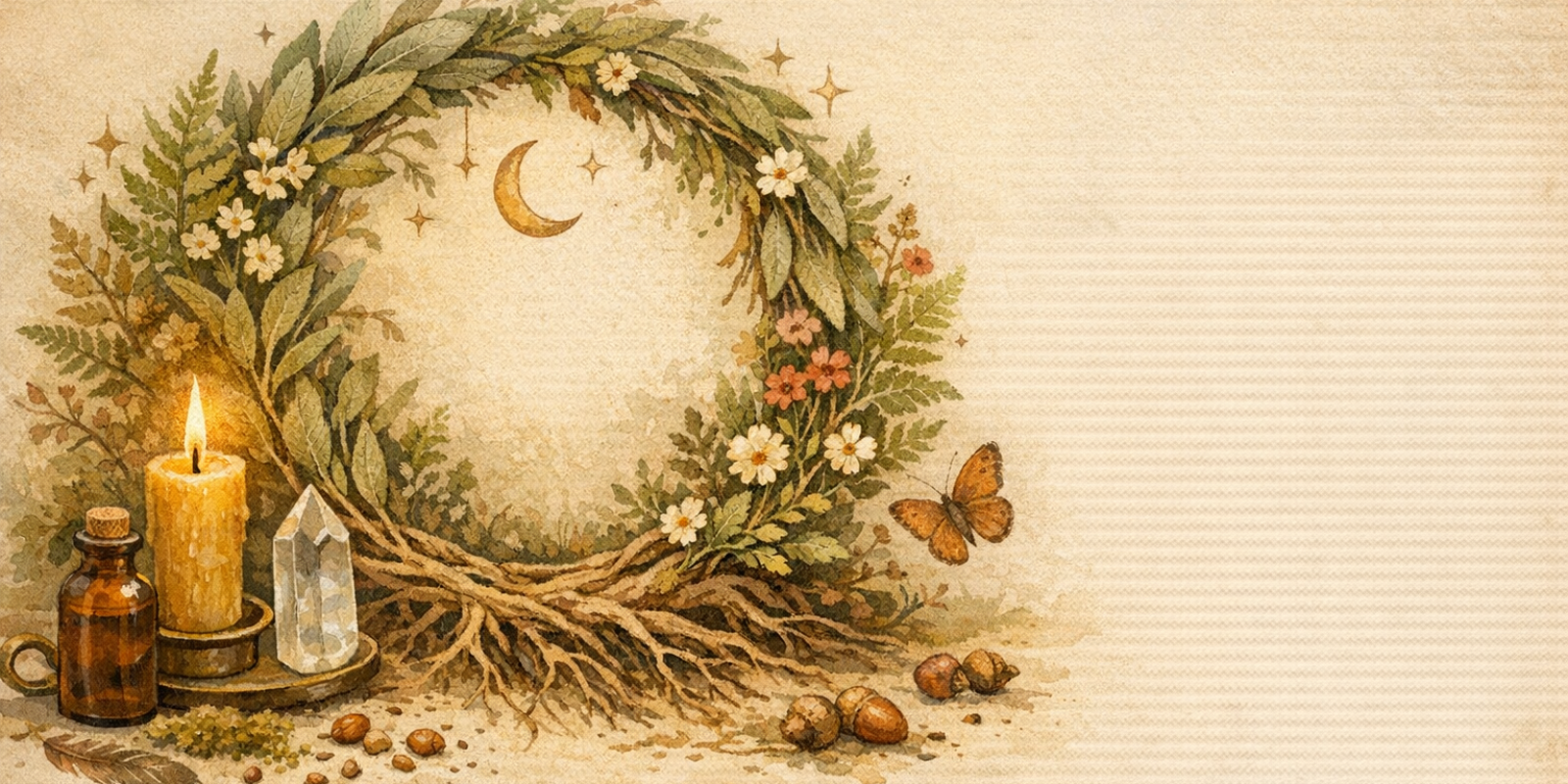 Spiritual coach gently guiding client through a grounded first coaching session in a calm, supportive setting