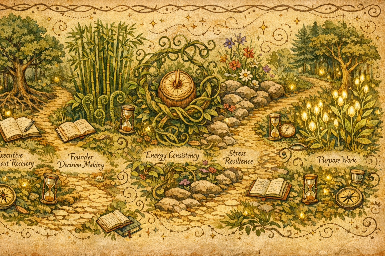 Mindfulness life coach leading client through calming breathing exercise during one-on-one coaching session