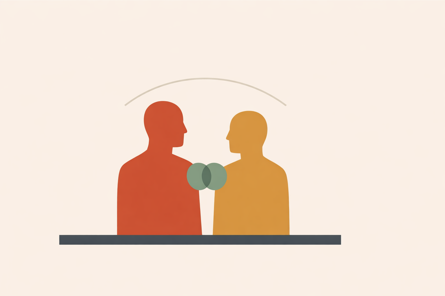 Spiritual coach listening attentively to new client during first session, building trust and connection