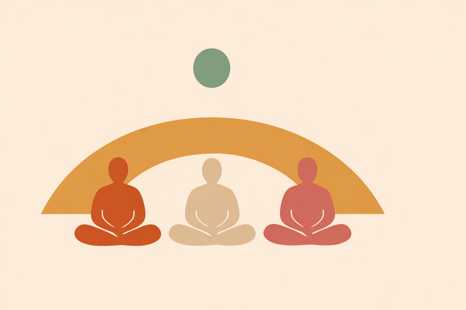 HR leader guiding employees through corporate meditation session for workplace stress management