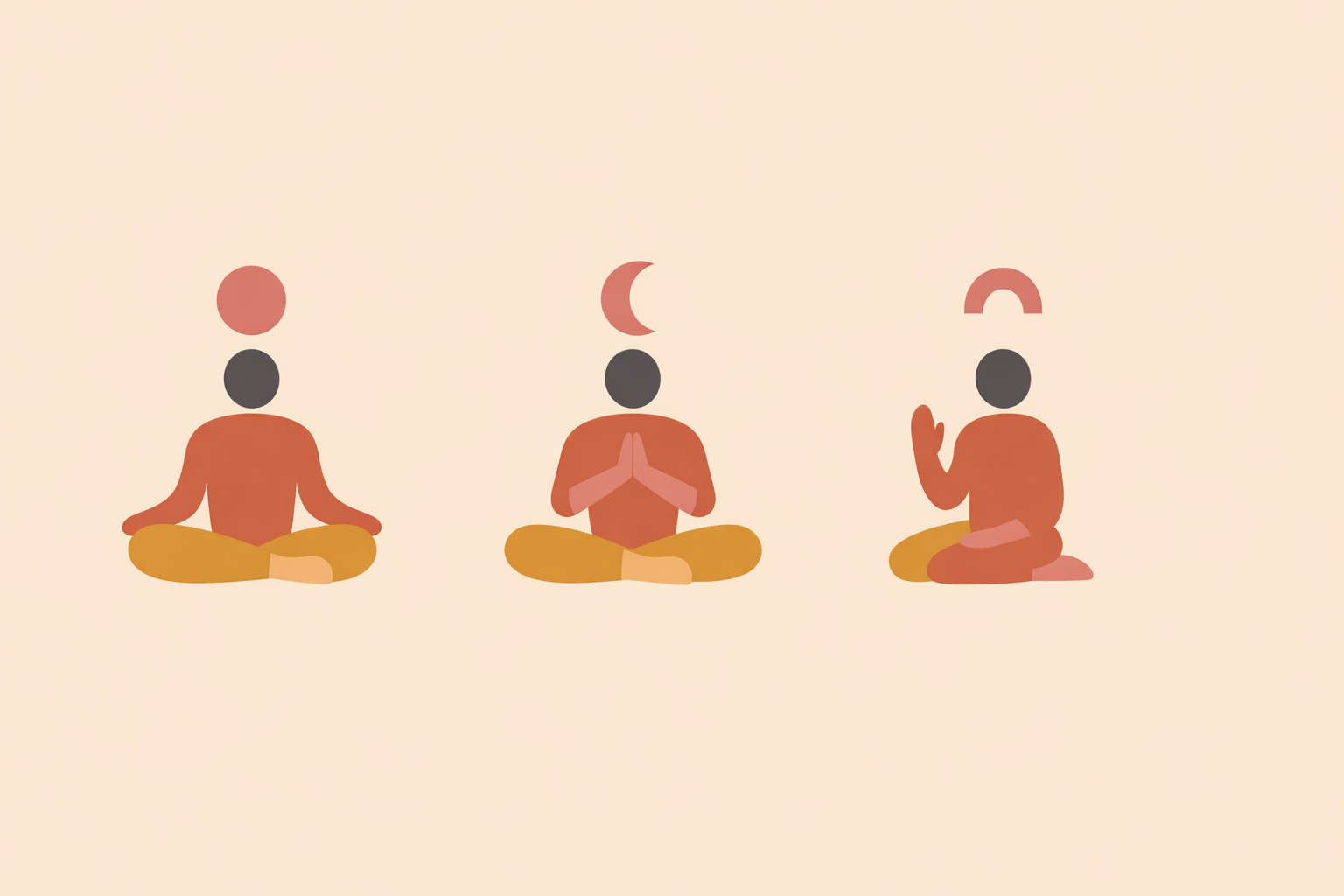 Yoga teacher calmly explaining consent options to student before hands-on adjustment during class
