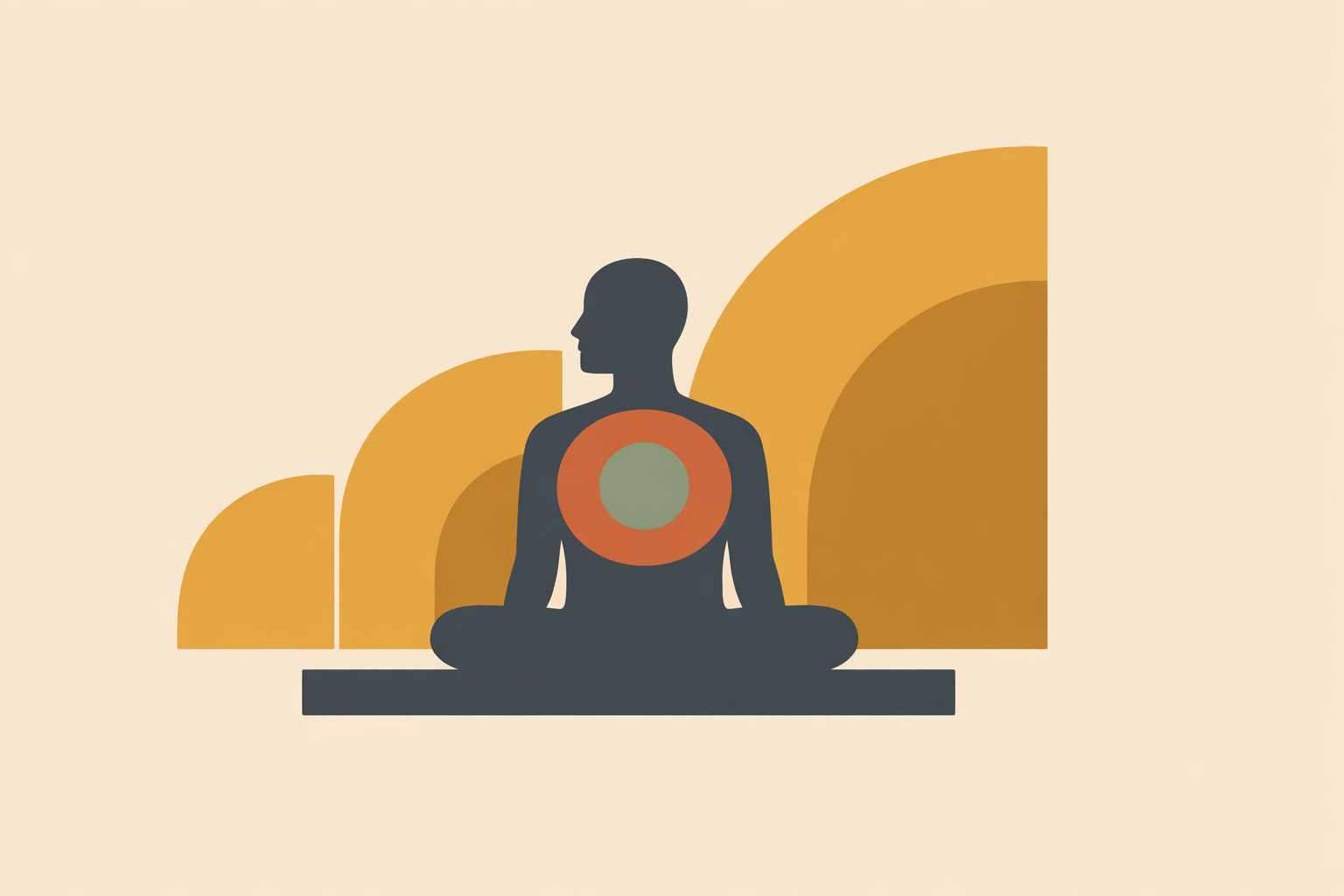 Somatic breathwork practitioner guiding client through focused breathing session to build confidence and body awareness