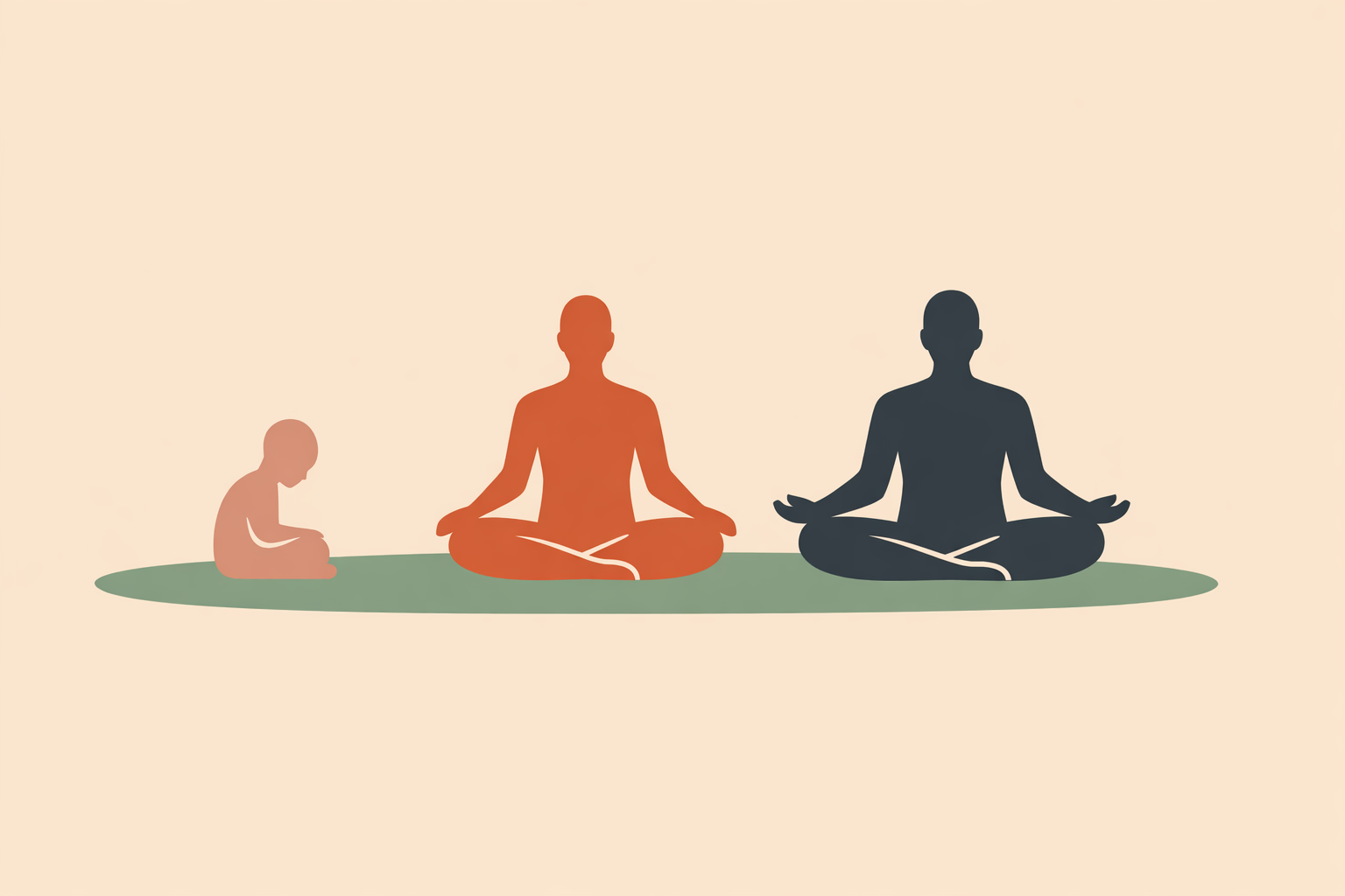 Yoga instructor leading a small outdoor class as students practice poses, promoting how to book paid yoga classes