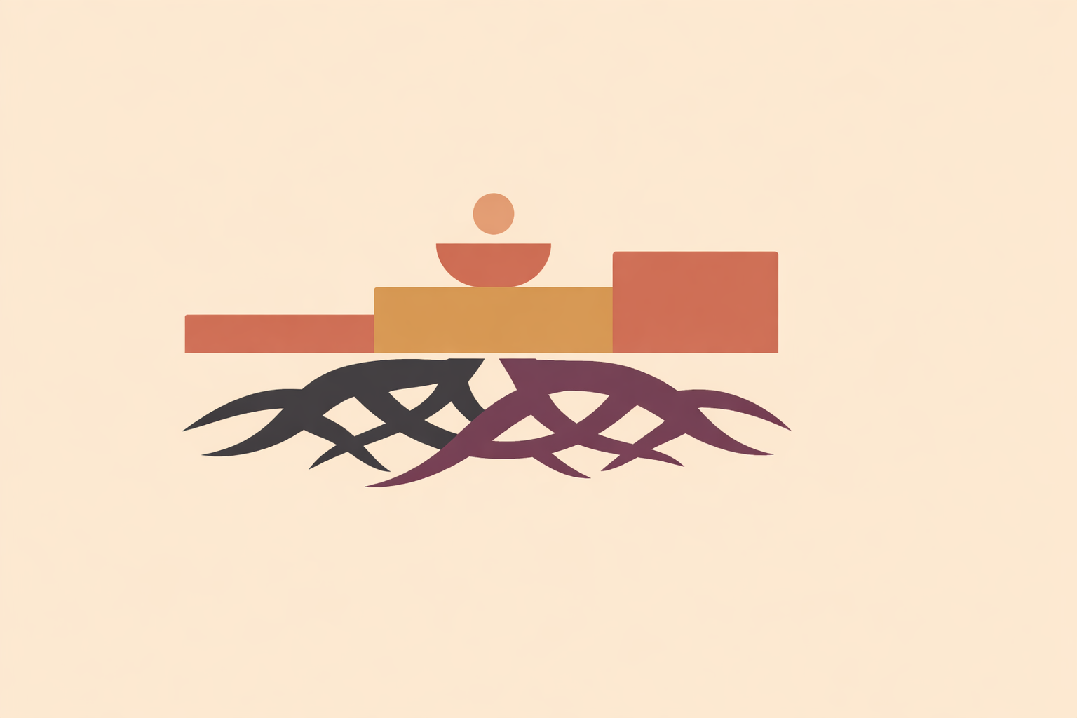 Shamanic practitioner honoring ancestral trauma with candlelit altar and guided healing ritual