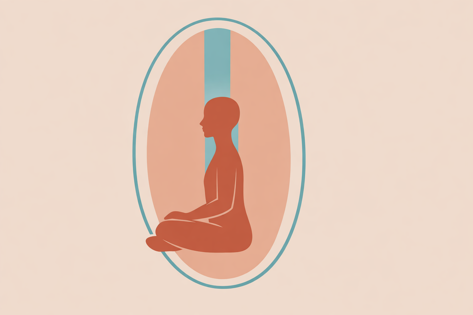 Woman meditating with soft glowing aura, practicing aura-cleansing meditation after a regression journey