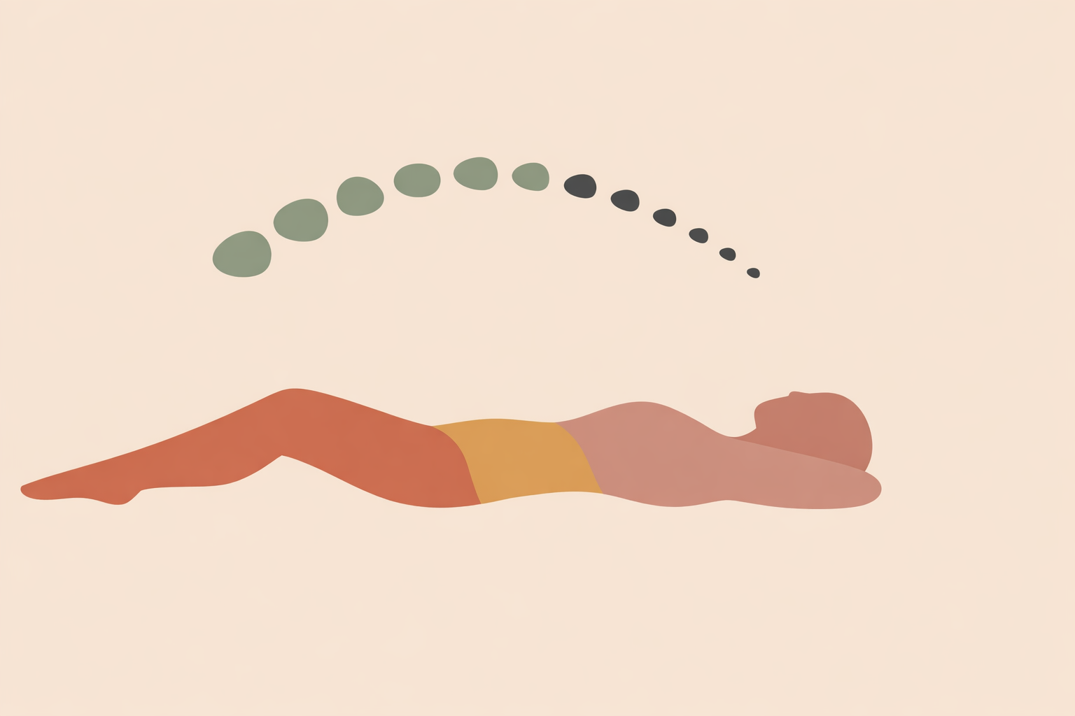 Therapist leading sensitive client through gentle body scan meditation in calm therapy room