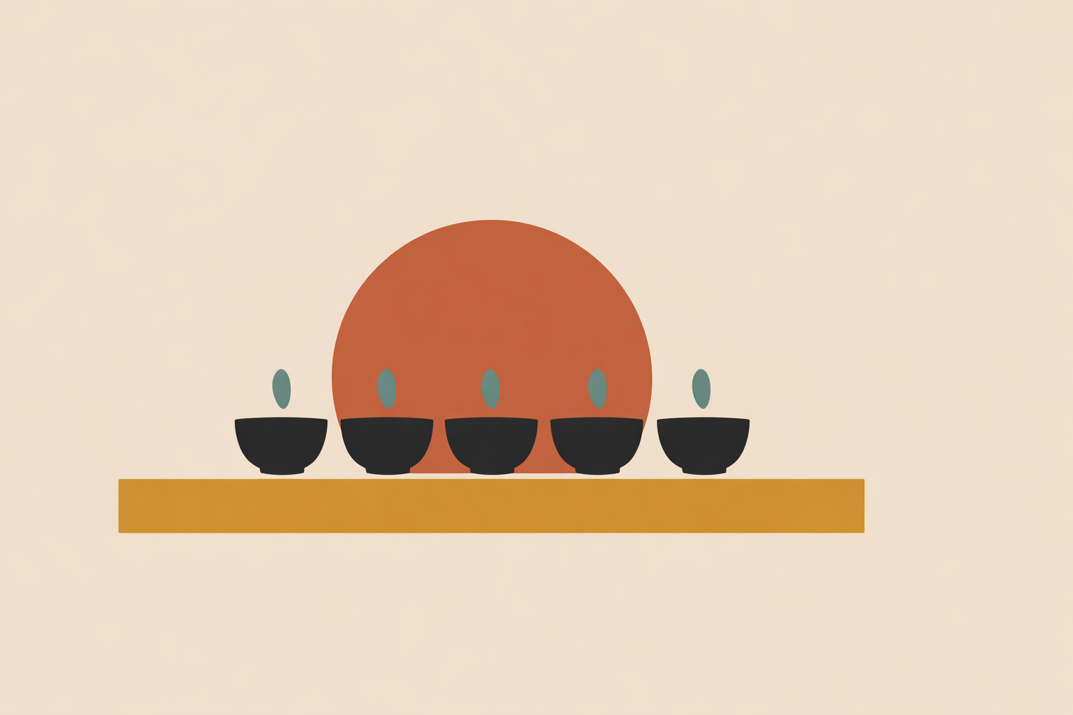 Person offering a cup of ceremonial cacao in a circle, honoring cacao’s cultural significance and giving practices
