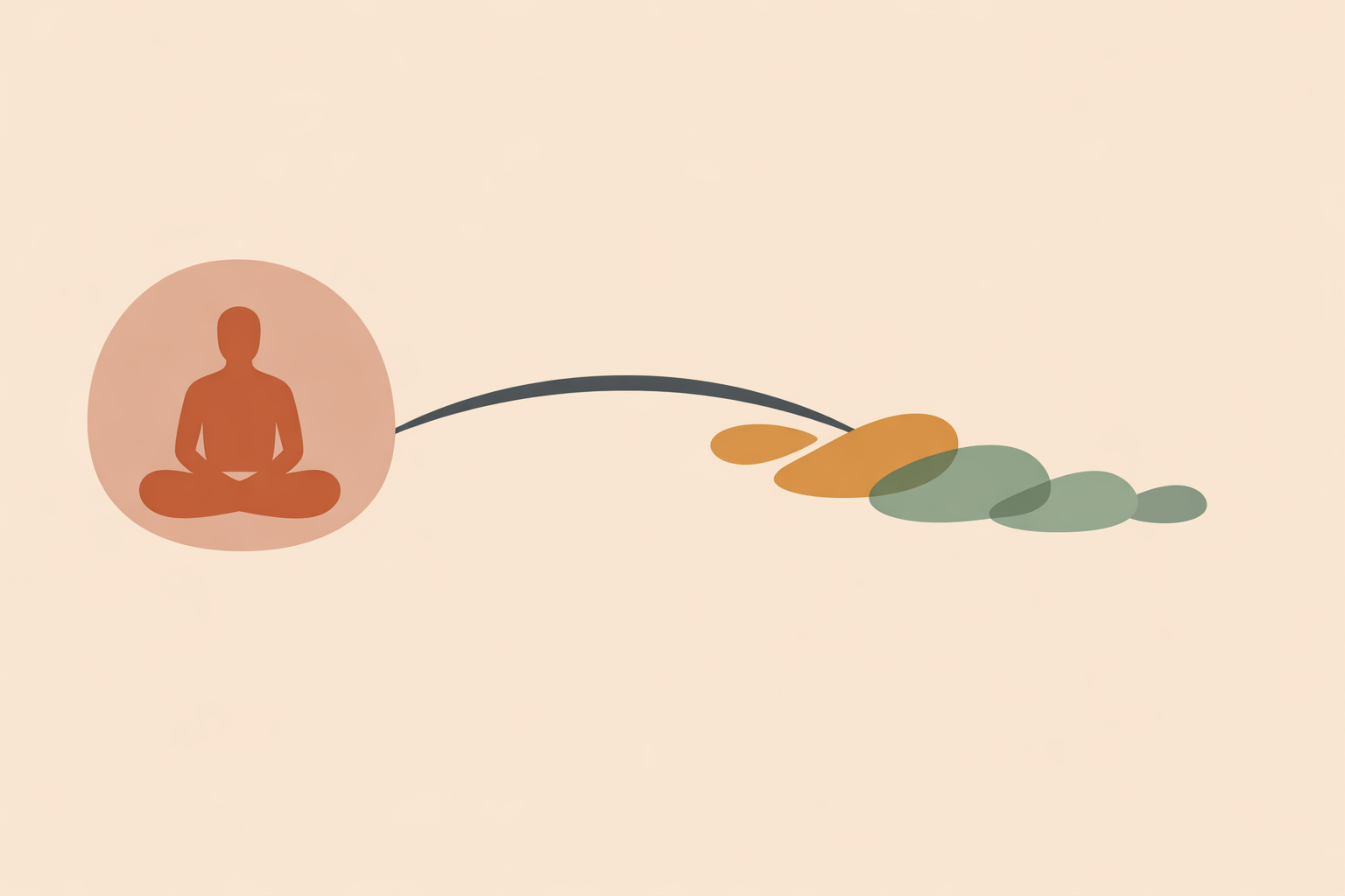 Therapist leading client through seated mindfulness practice, contrasting mindfulness vs meditation in a counseling session