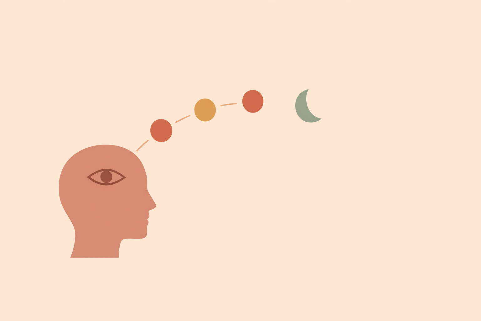Coach gently guiding sensitive client through third eye activation meditation to build intuition without emotional overwhelm
