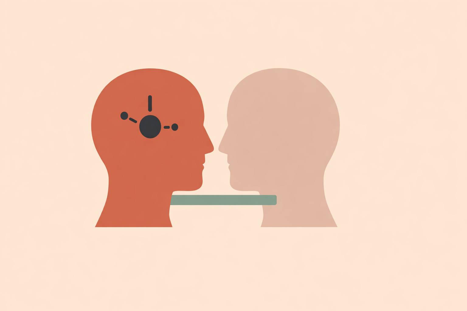 Therapist calmly explaining mindfulness meditation steps to client in session using simple, jargon-free language