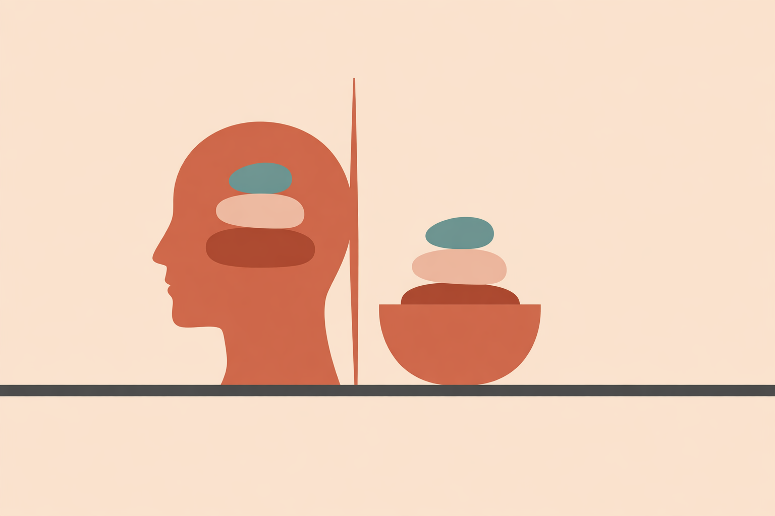 Neuroscience coach calmly setting ethical boundaries with client during brain-based coaching session