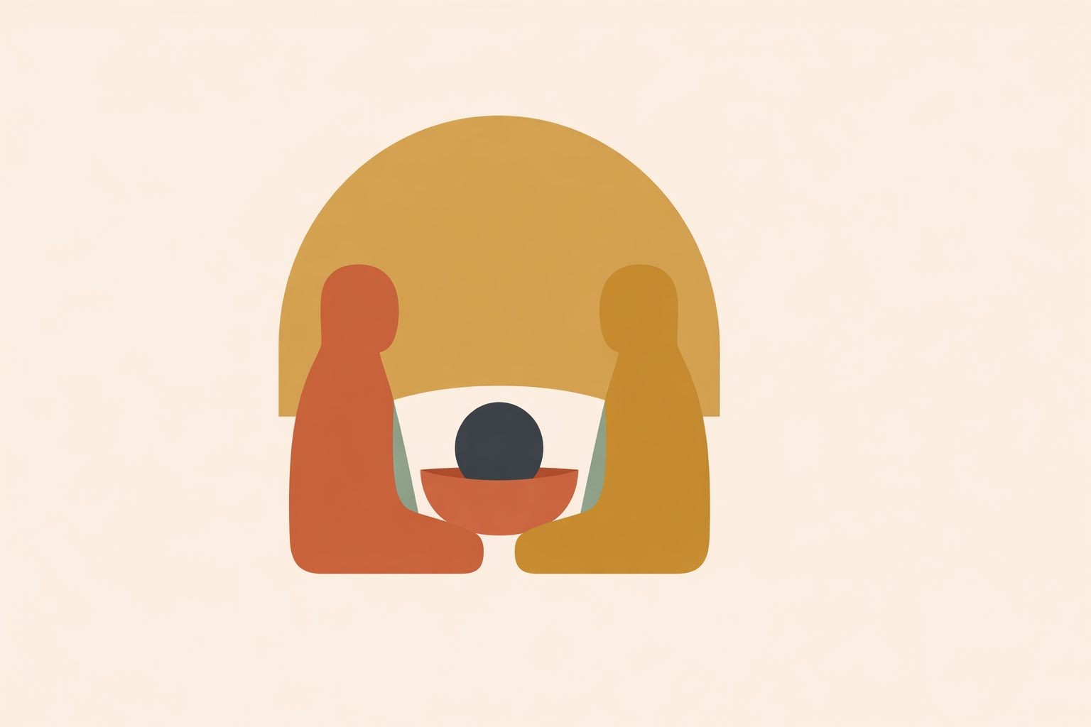Autism life coach listening calmly as autistic client discloses self-harm thoughts in a supportive session