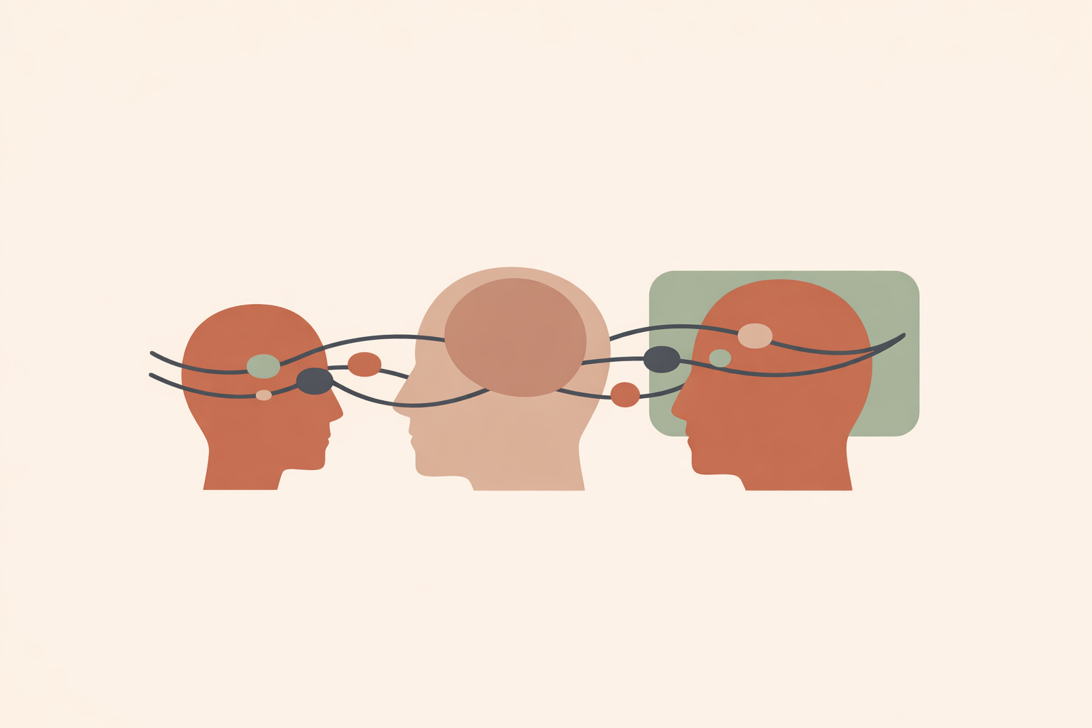 Therapist using the ear–brain–environment model to guide a focused intake call with a new client