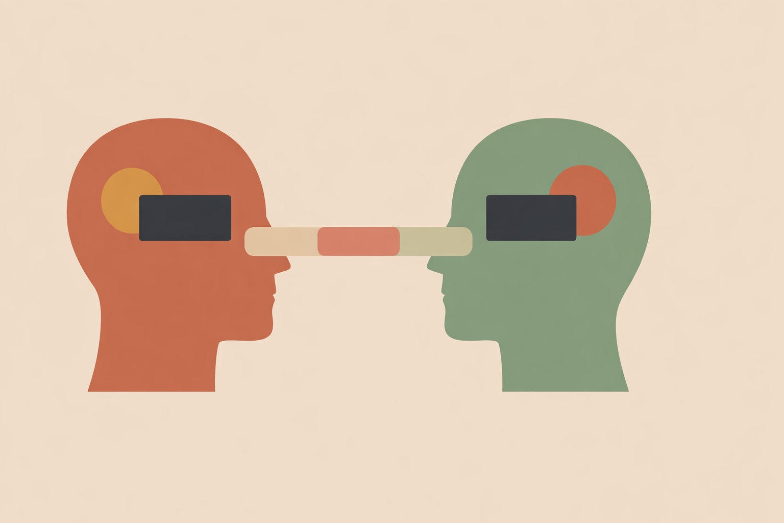 Autistic adult using visual communication tools with a friend to reduce misreads in autistic communication styles
