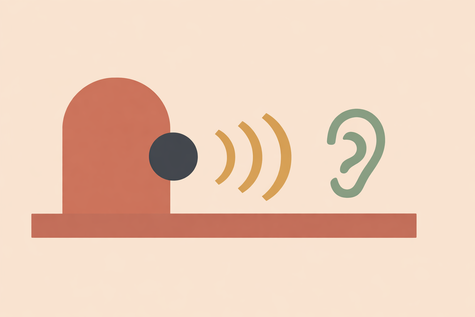 Student with auditory processing disorder using noise-canceling headphones and tablet-based assistive technology