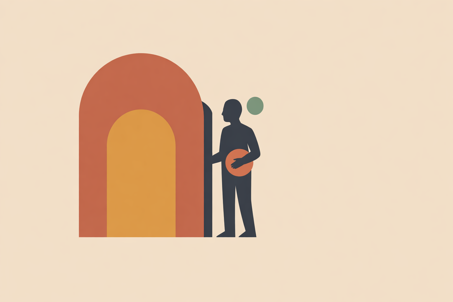 Therapist gently supporting older adult with dementia while discussing signs of hidden discomfort