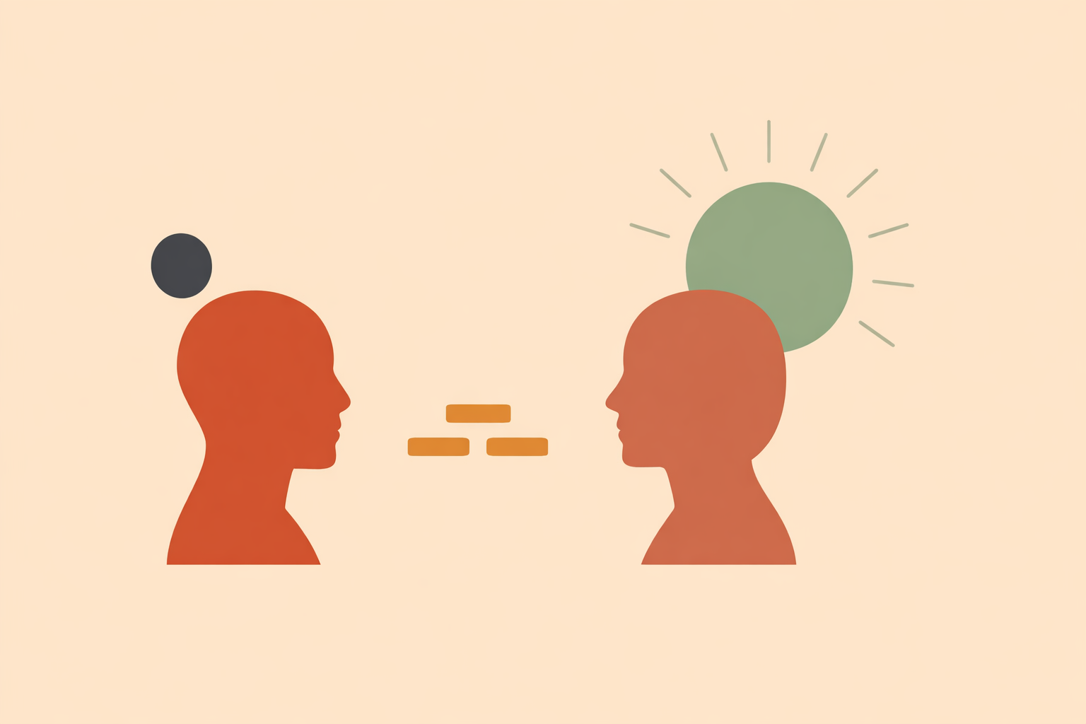 Coach discussing motivation vs willpower with frustrated client during a one-on-one counseling session