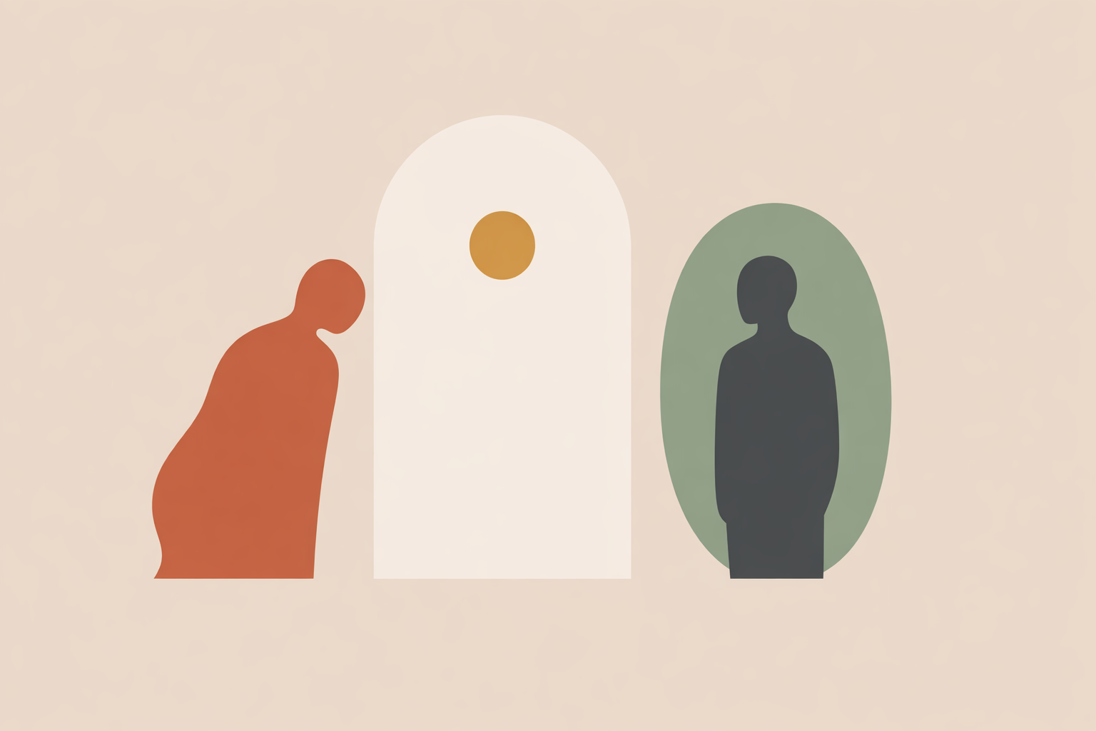 Therapist holding compassionate space with client, modeling empathy vs compassion to support healthy professional boundaries