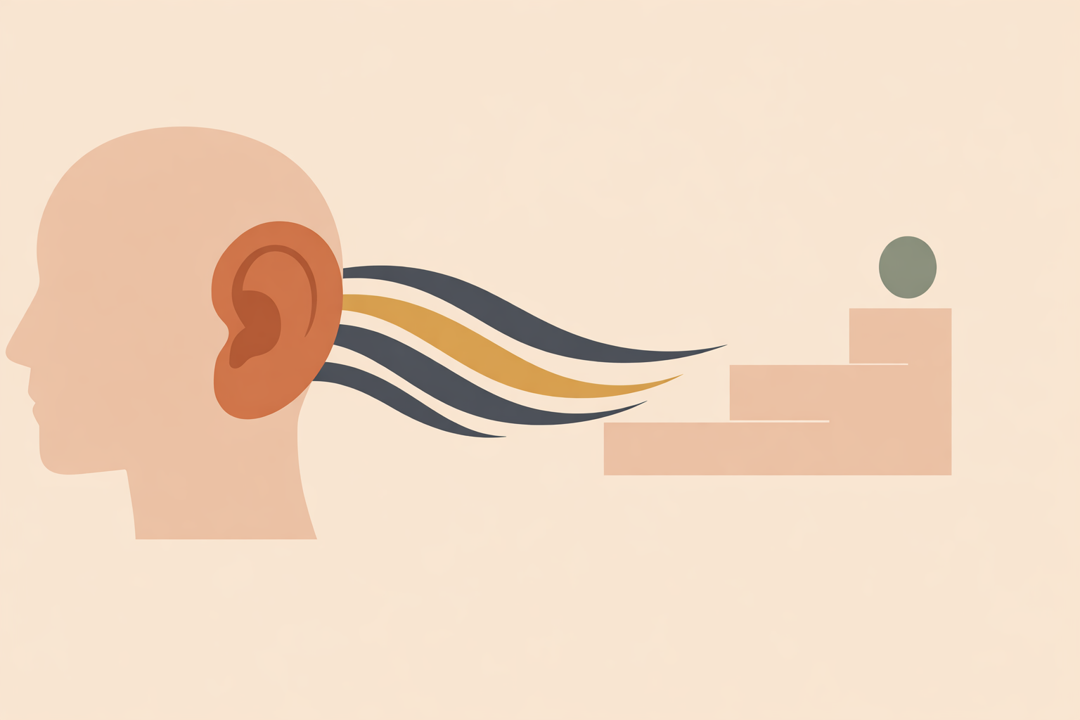 Woman covering ears and closing eyes to cope with loud noise, illustrating sensory regulation for auditory overwhelm