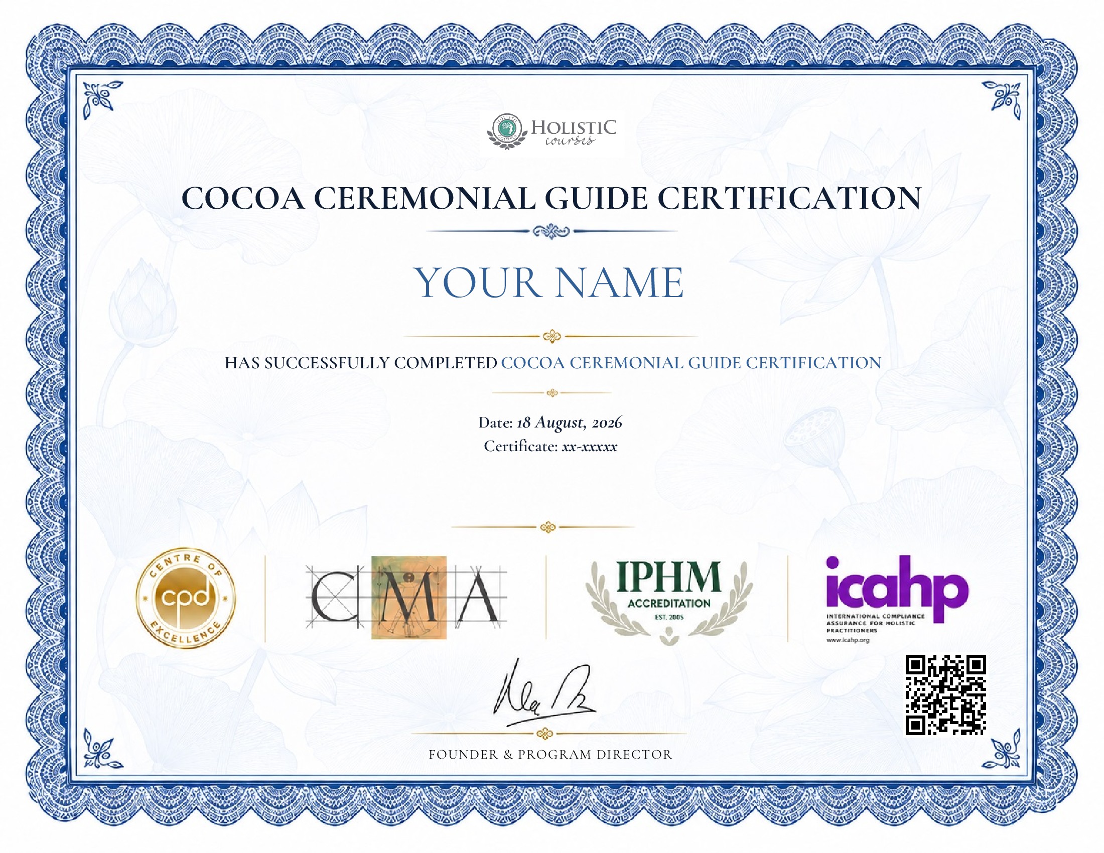 certificate template