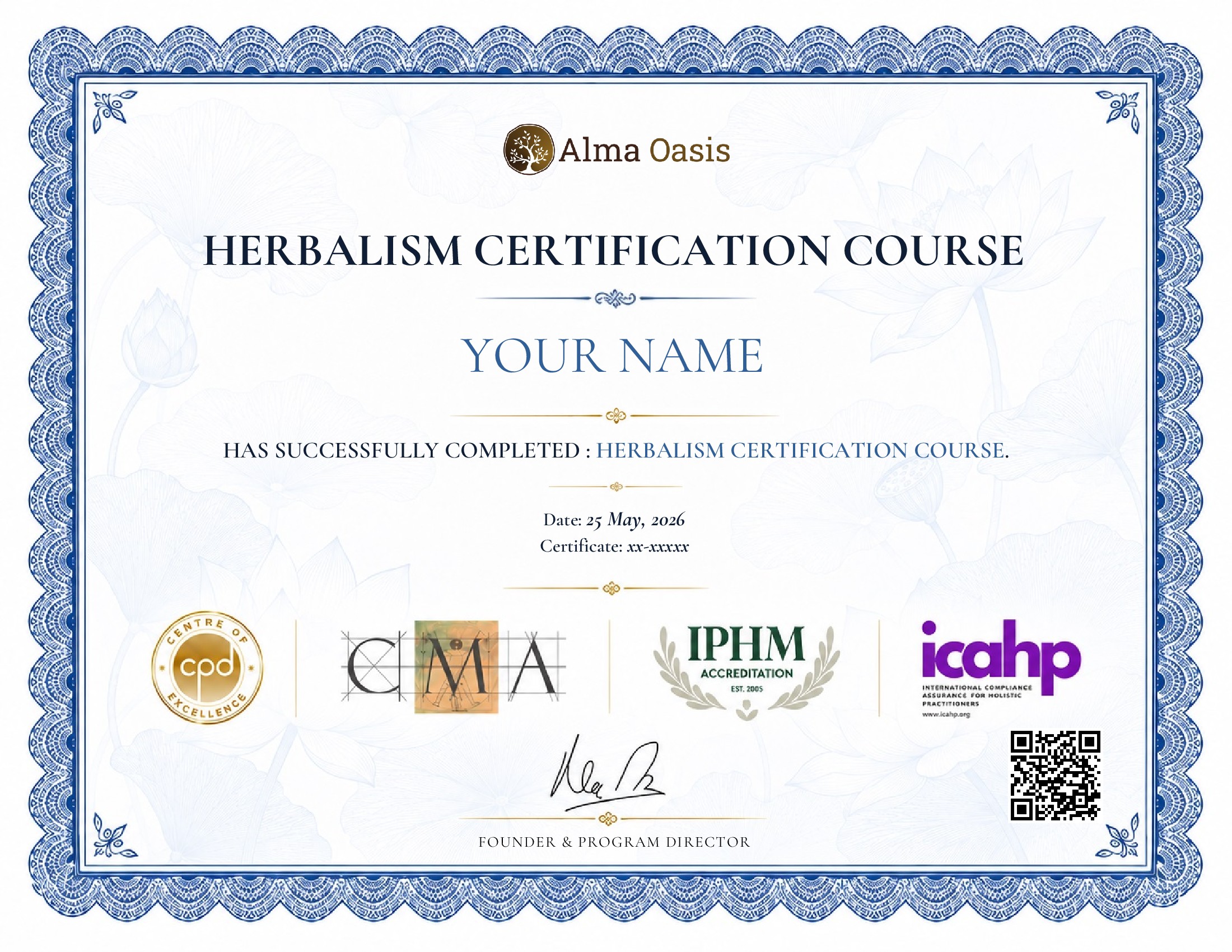 certificate template