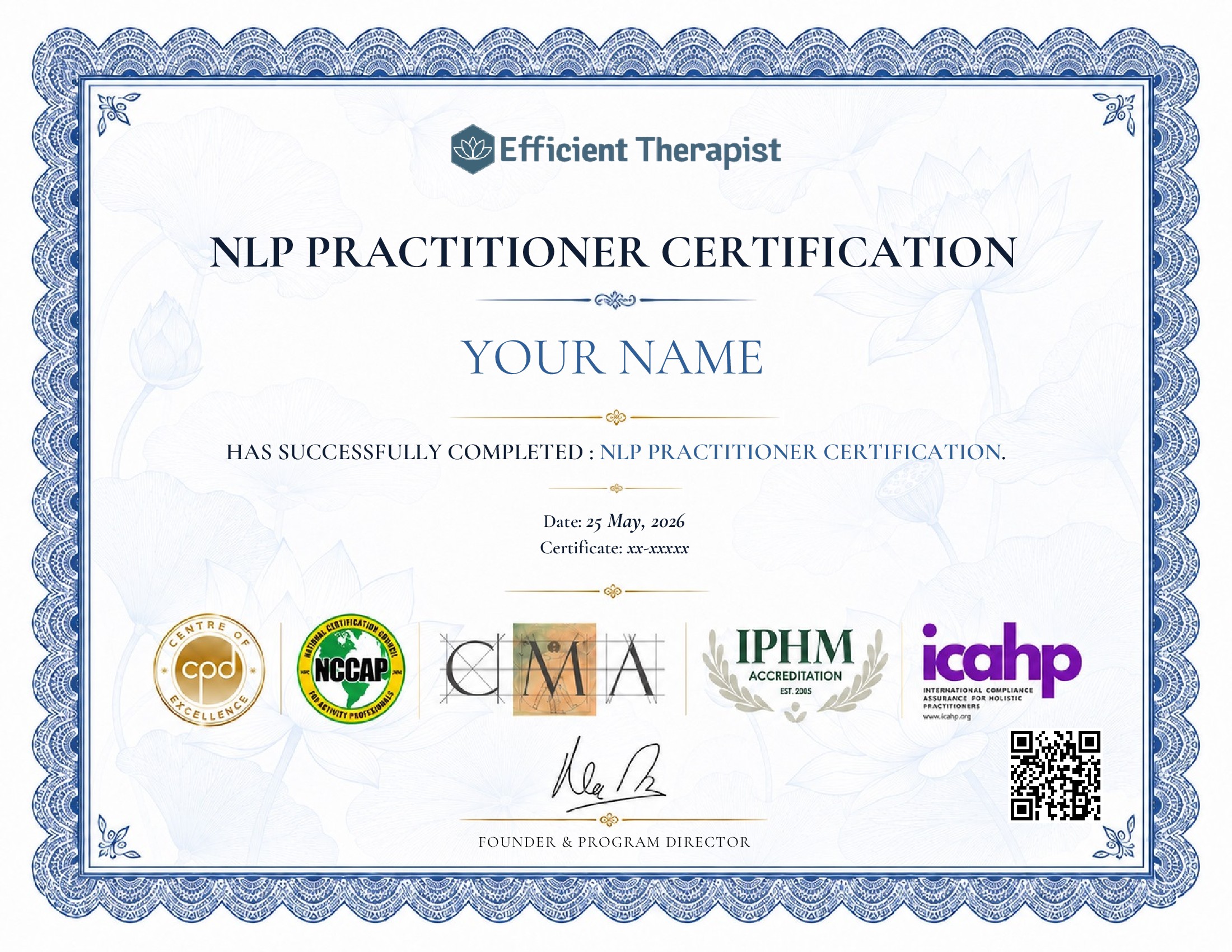 certificate template