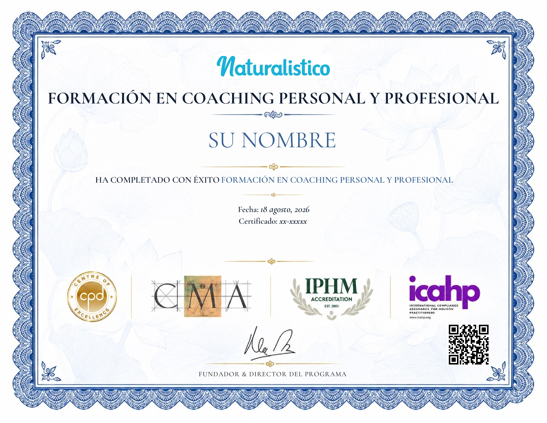 certificate template