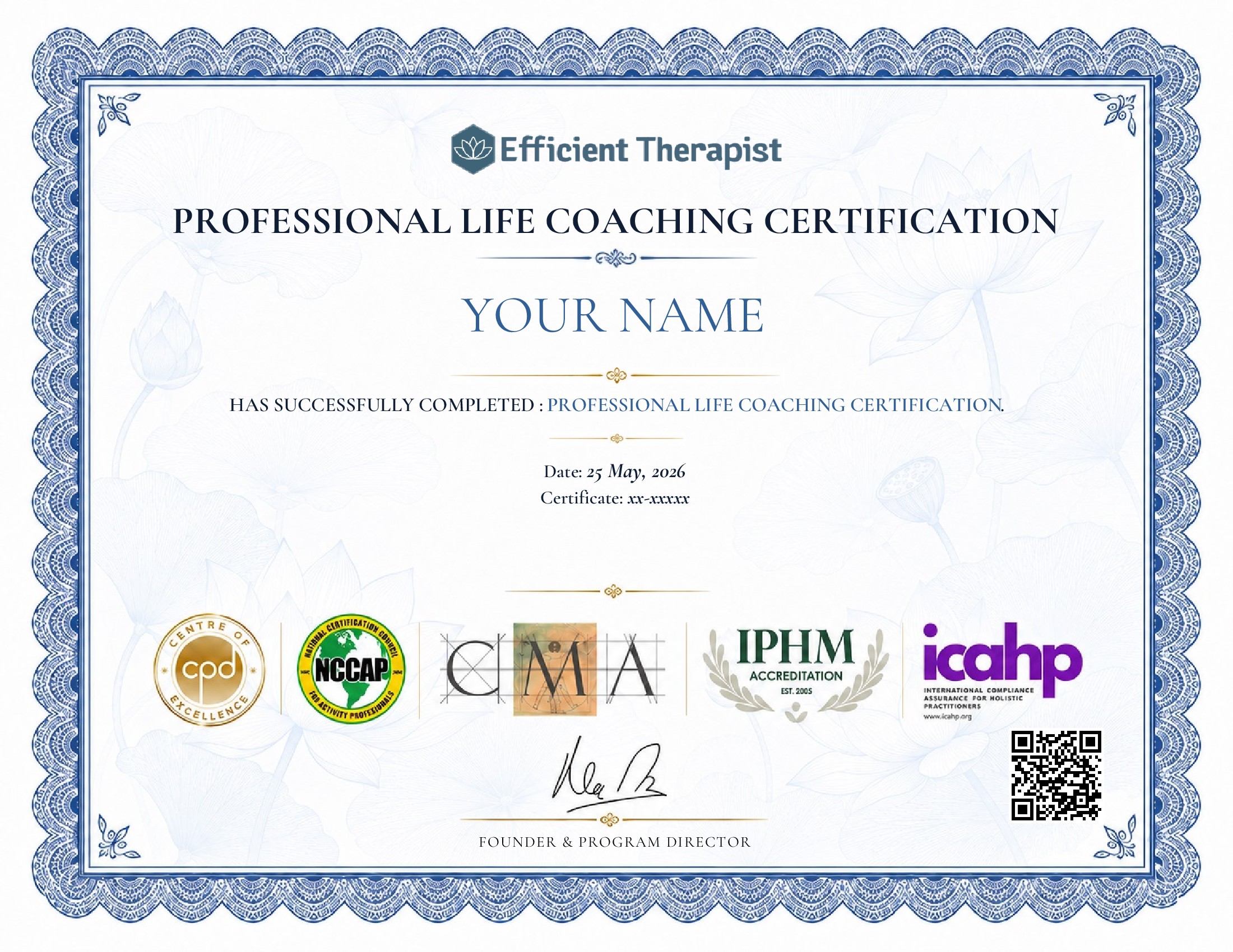certificate template