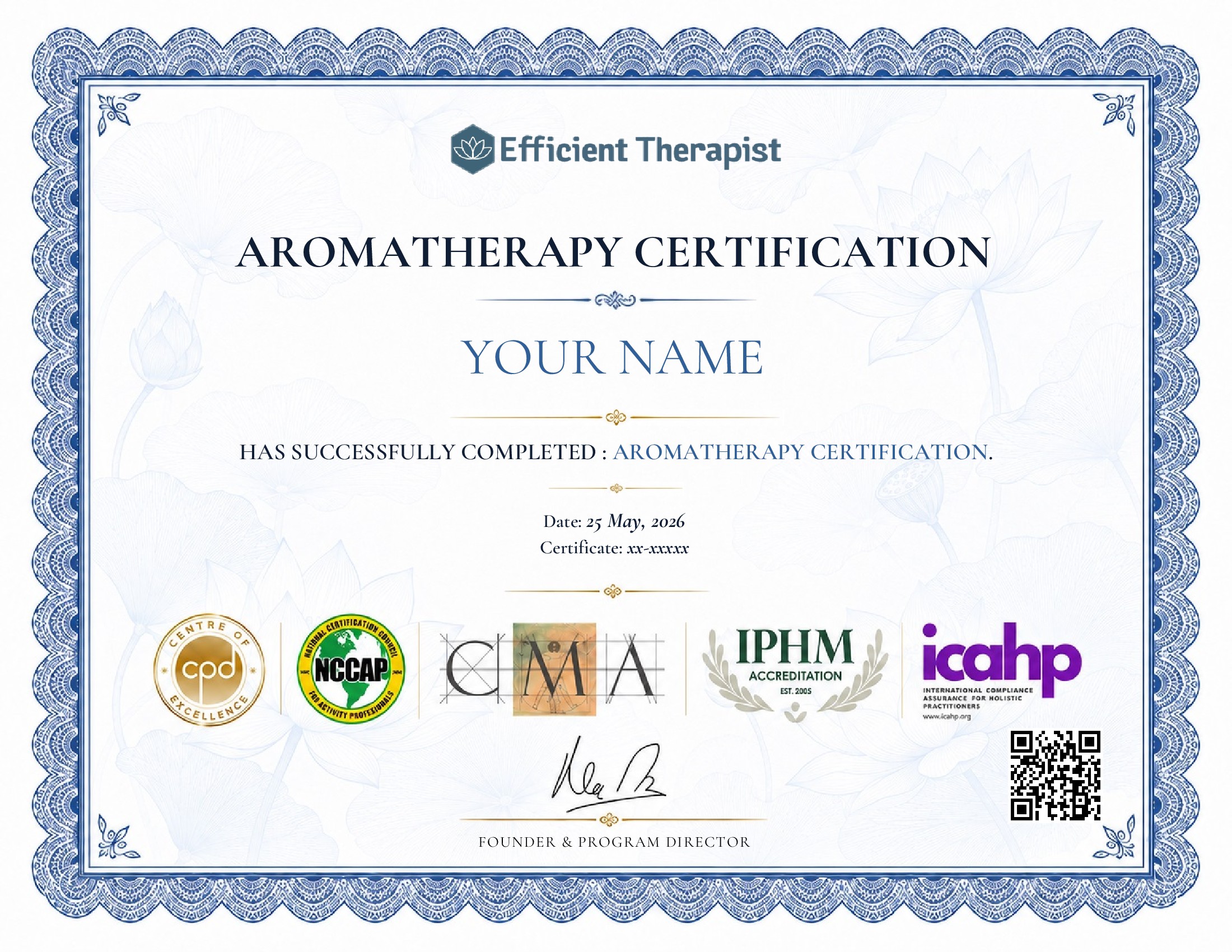 certificate template