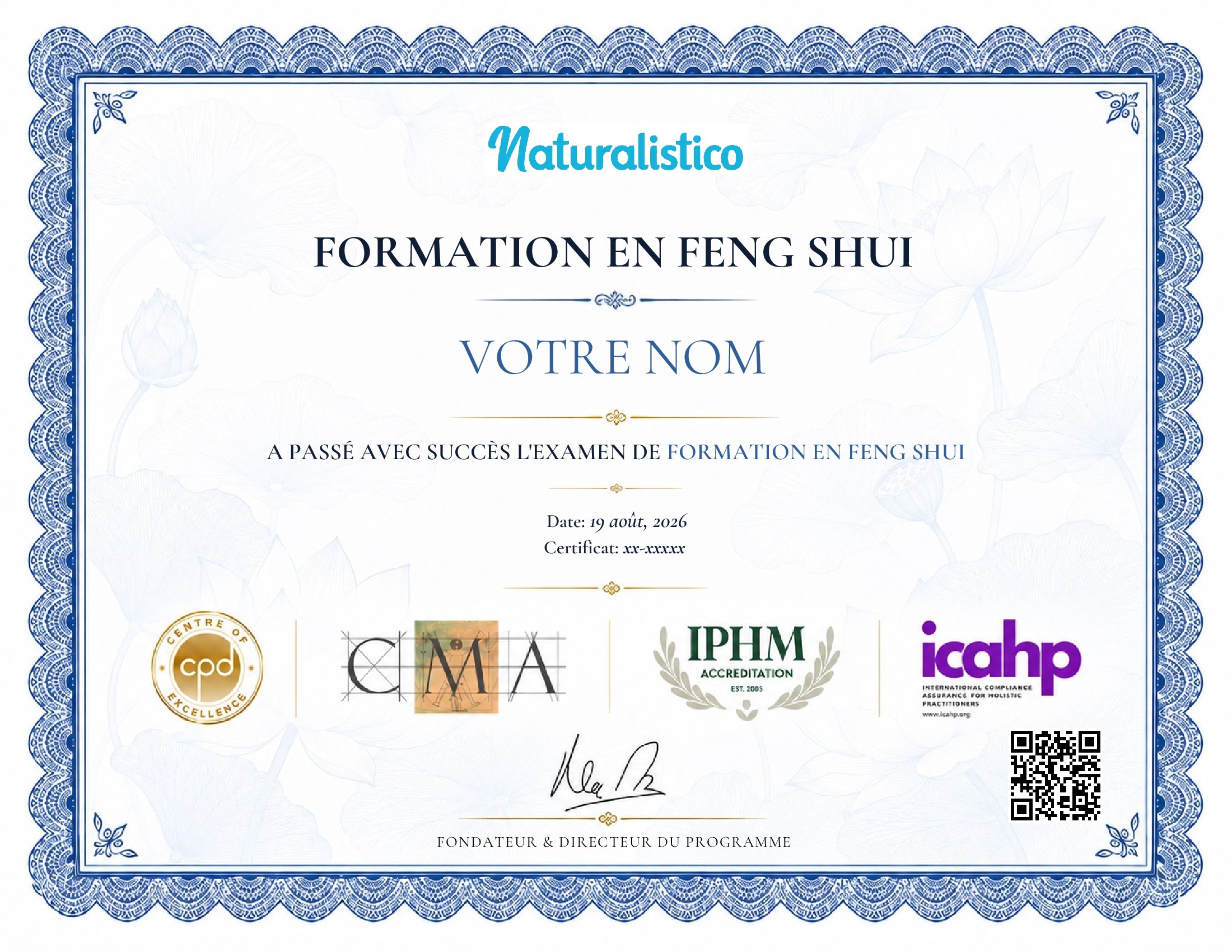 certificate template