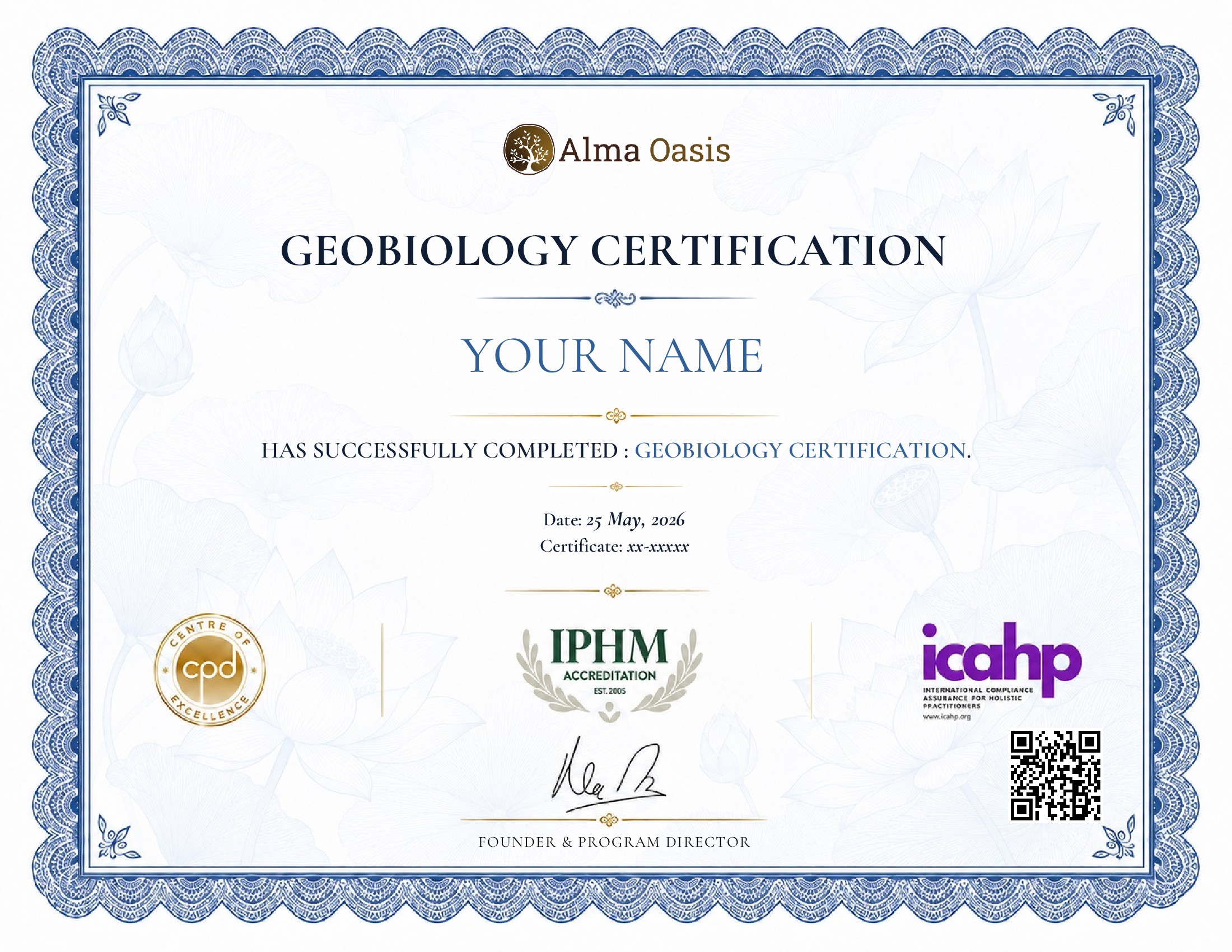 certificate template