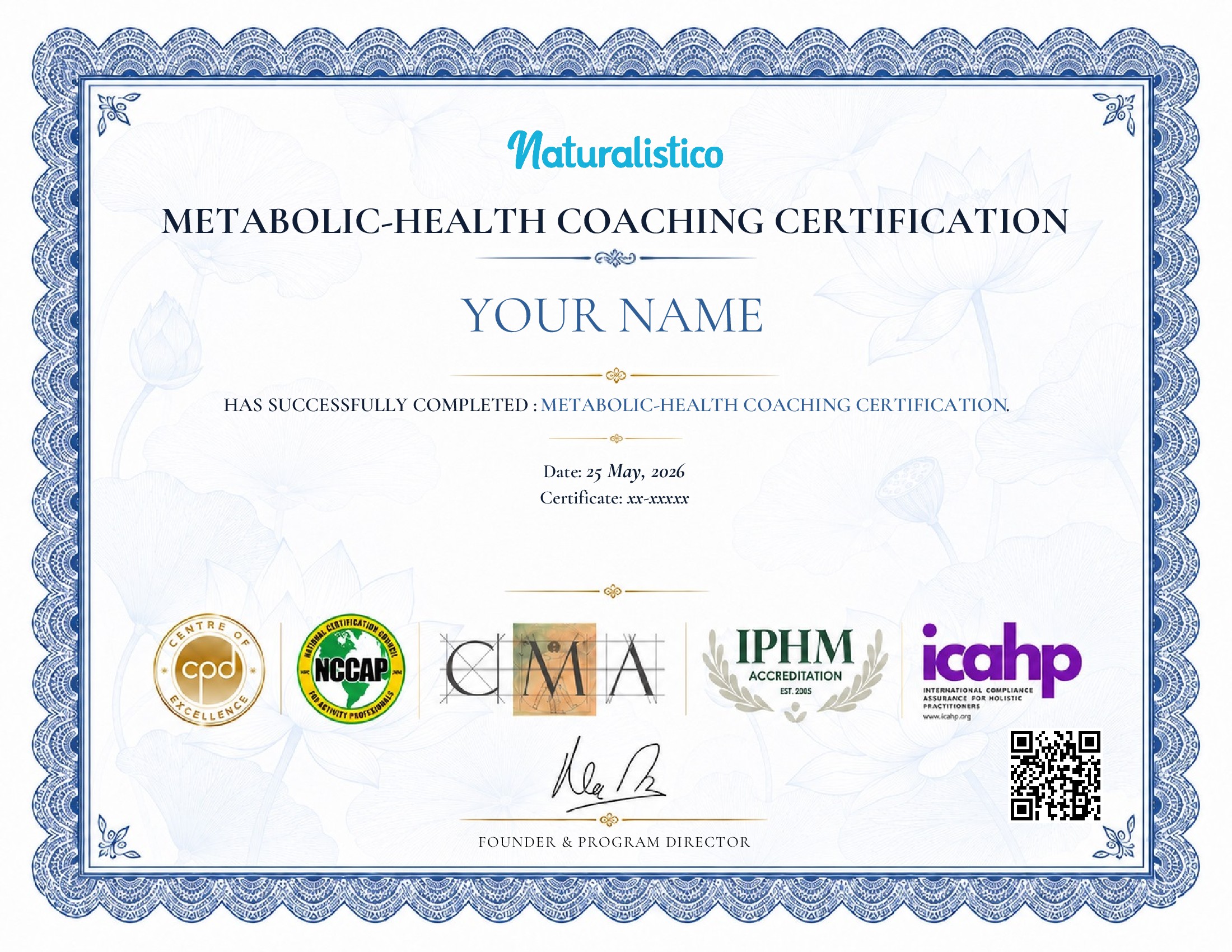 certificate template