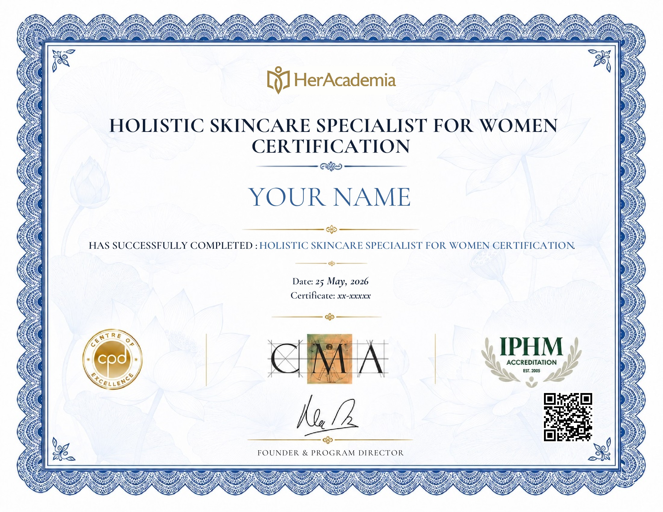 certificate template