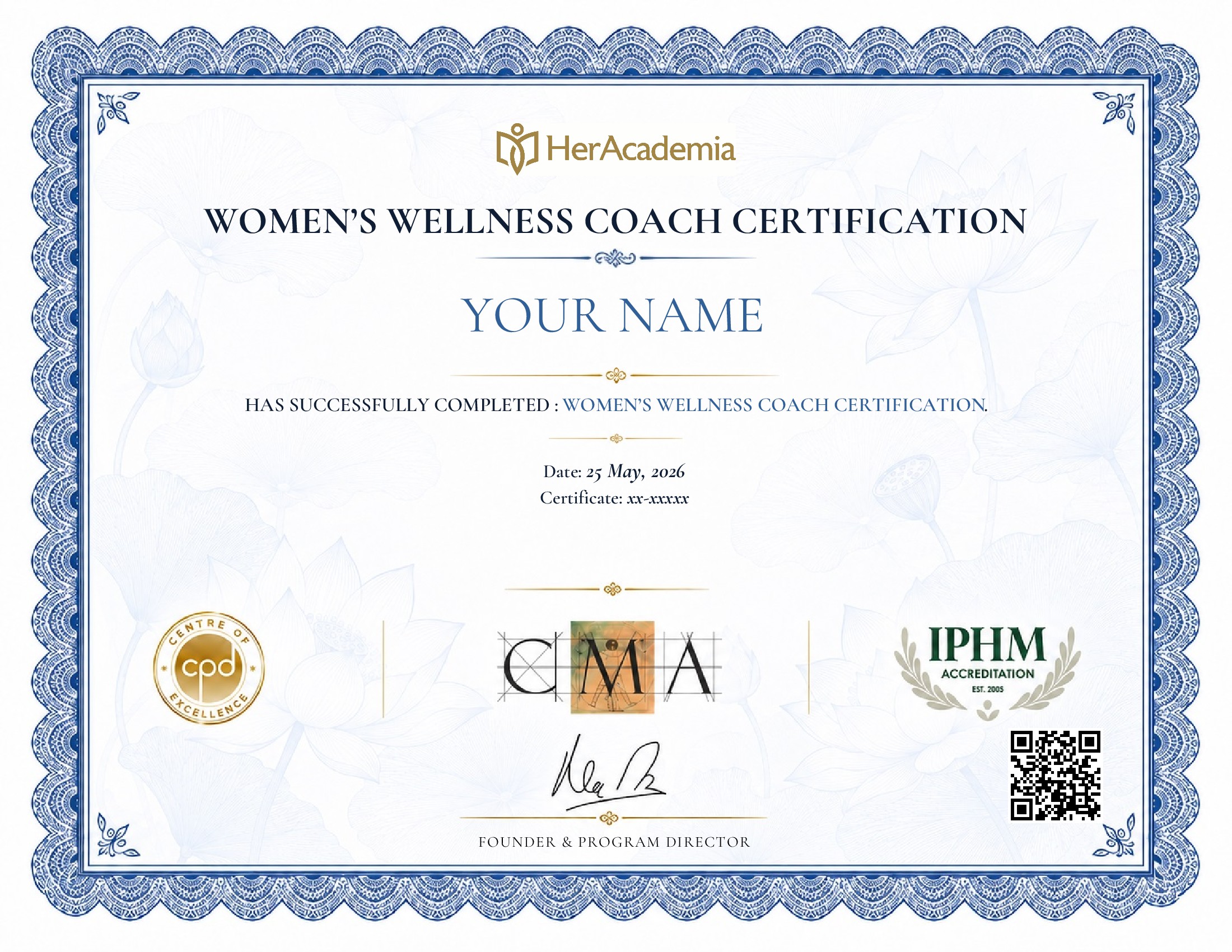 certificate template