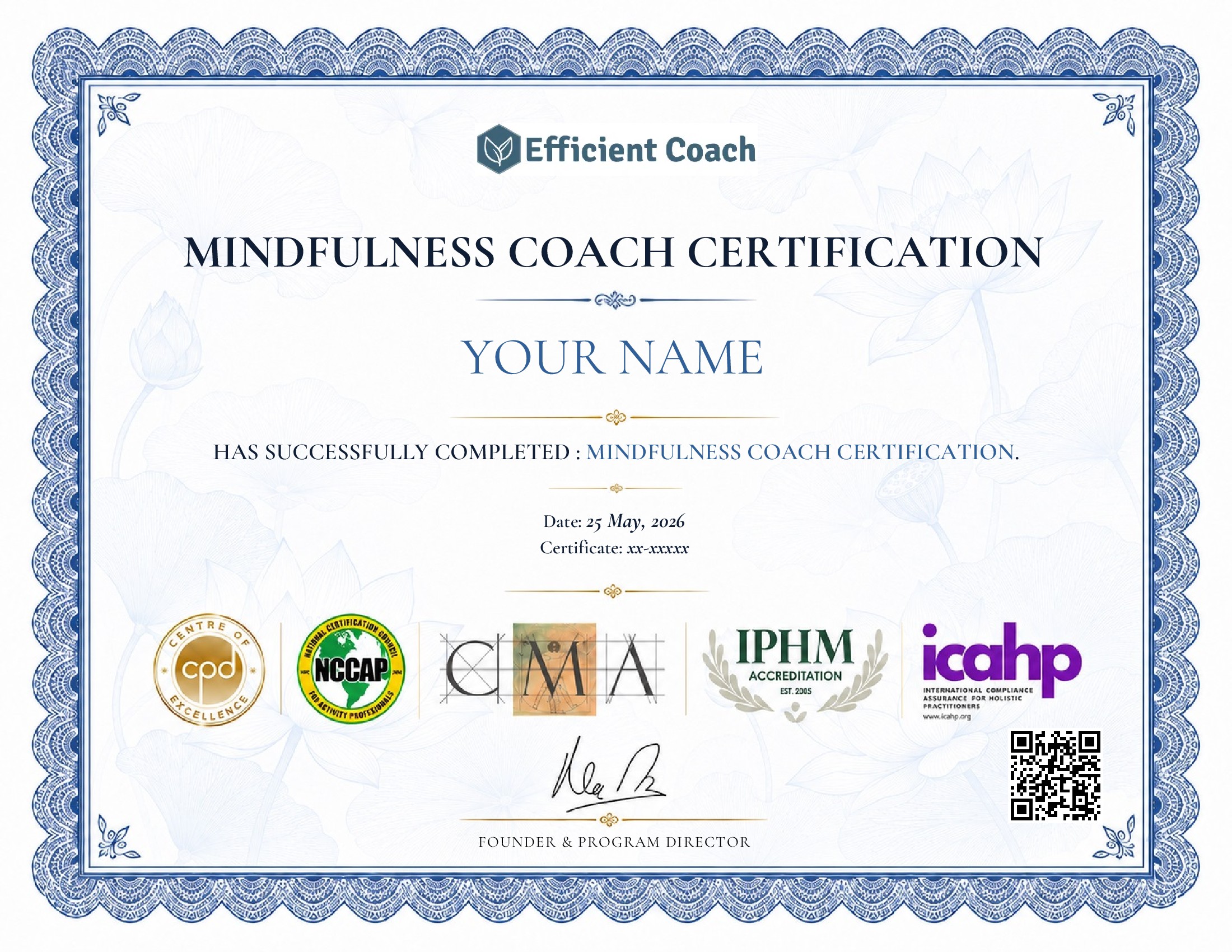 certificate template