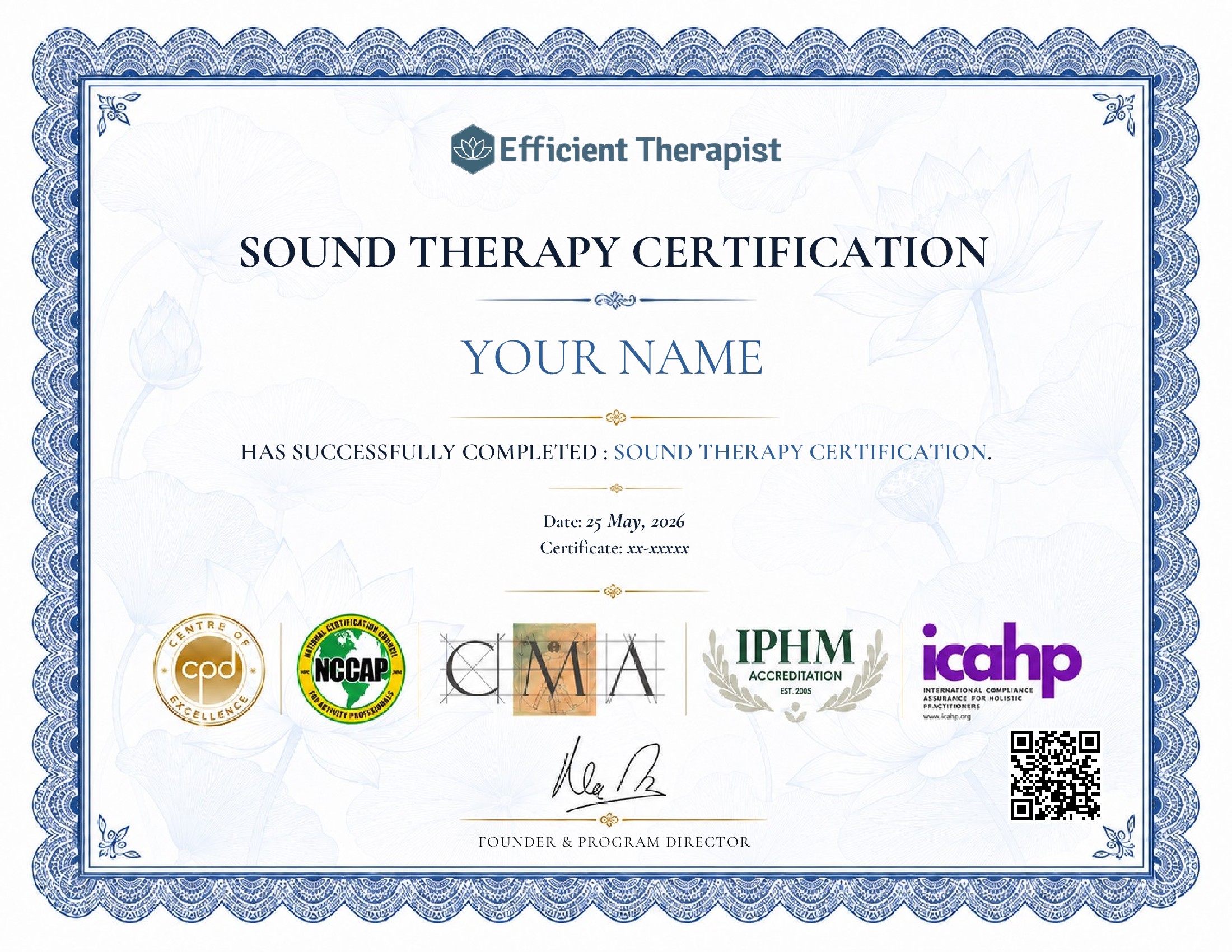 certificate template