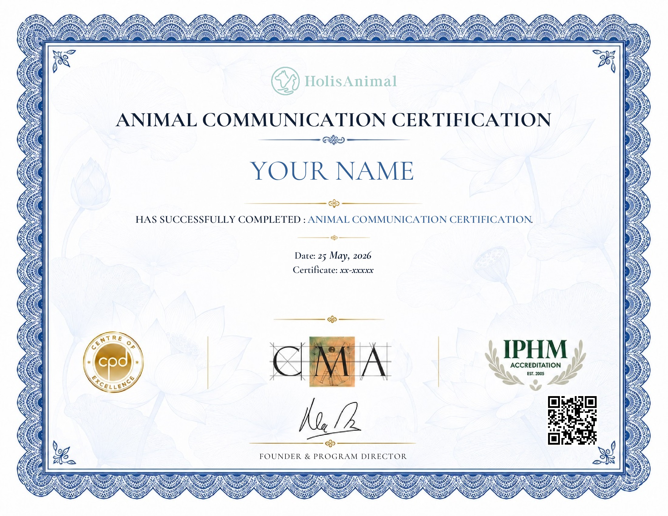 certificate template