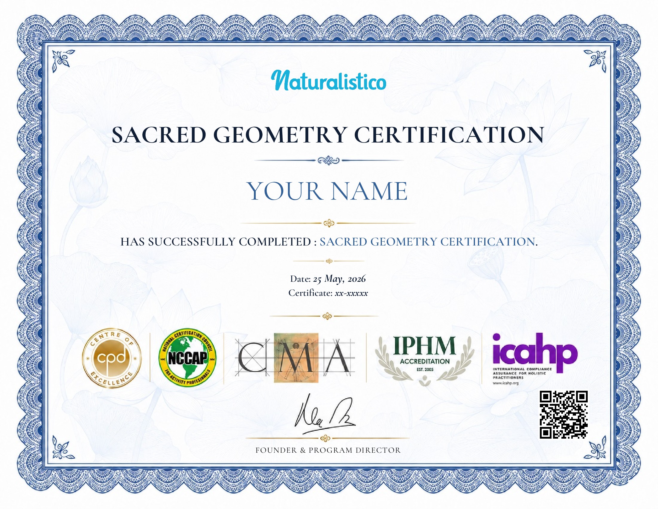 certificate template