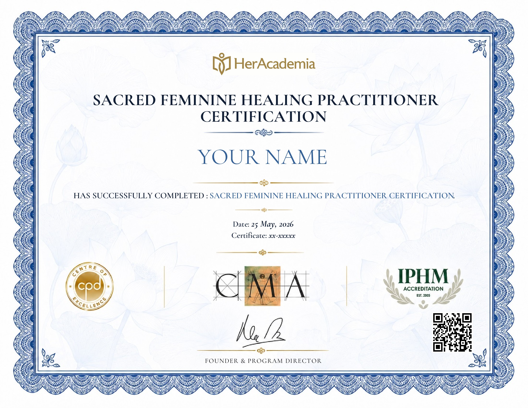 certificate template