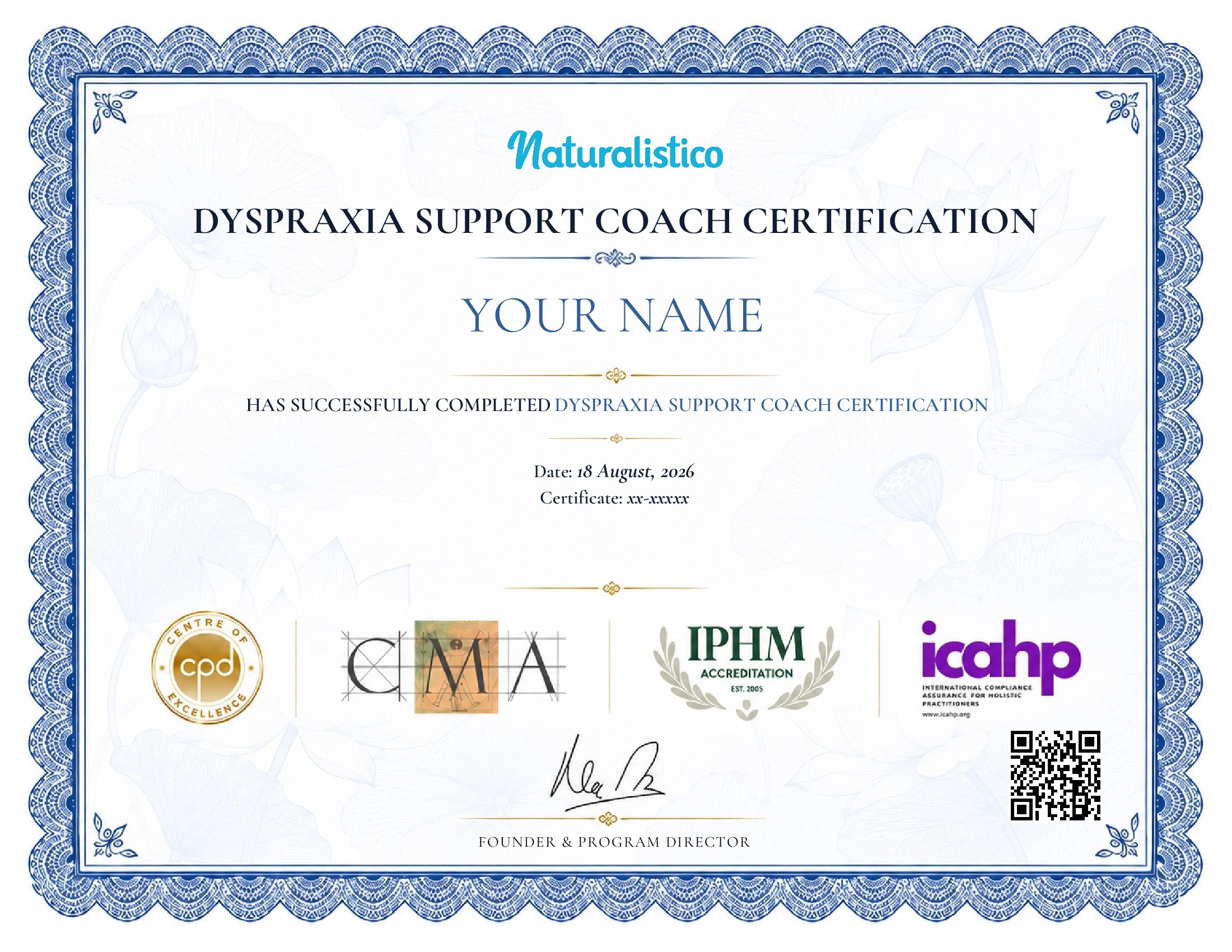 certificate template