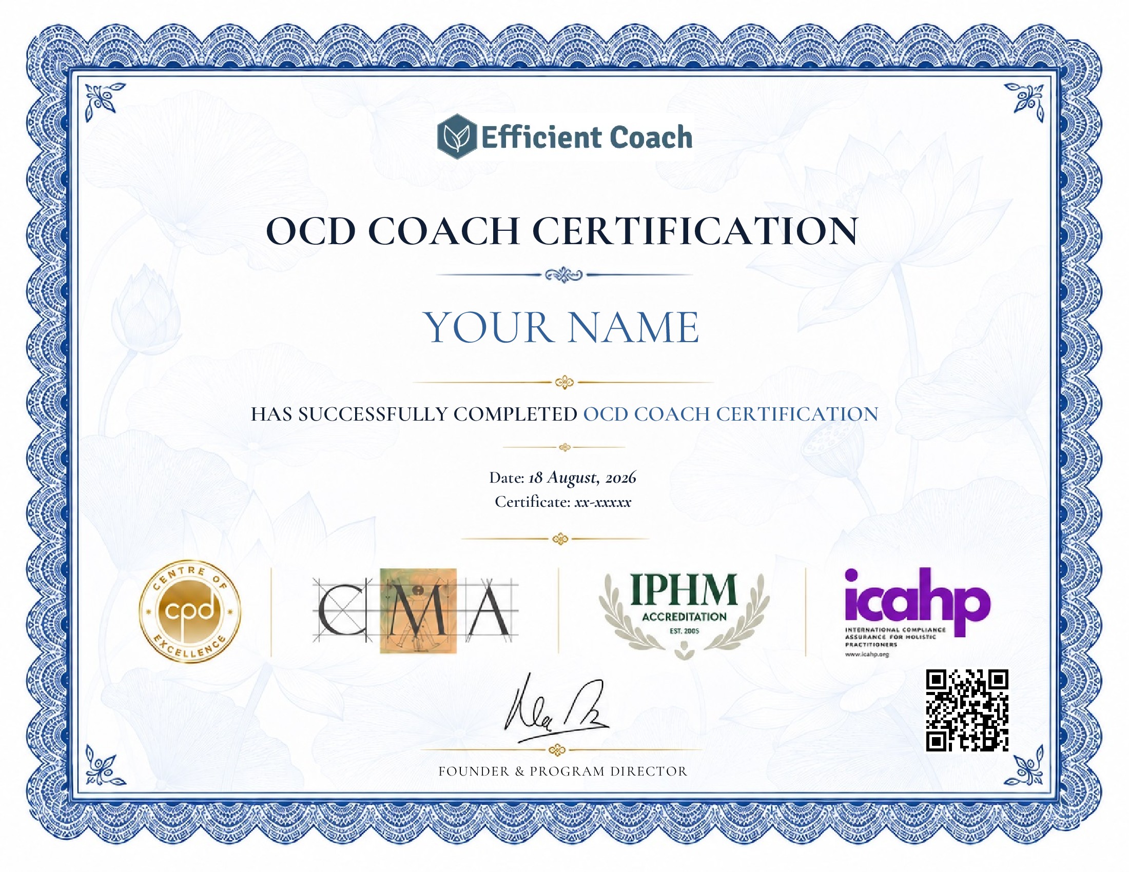 certificate template
