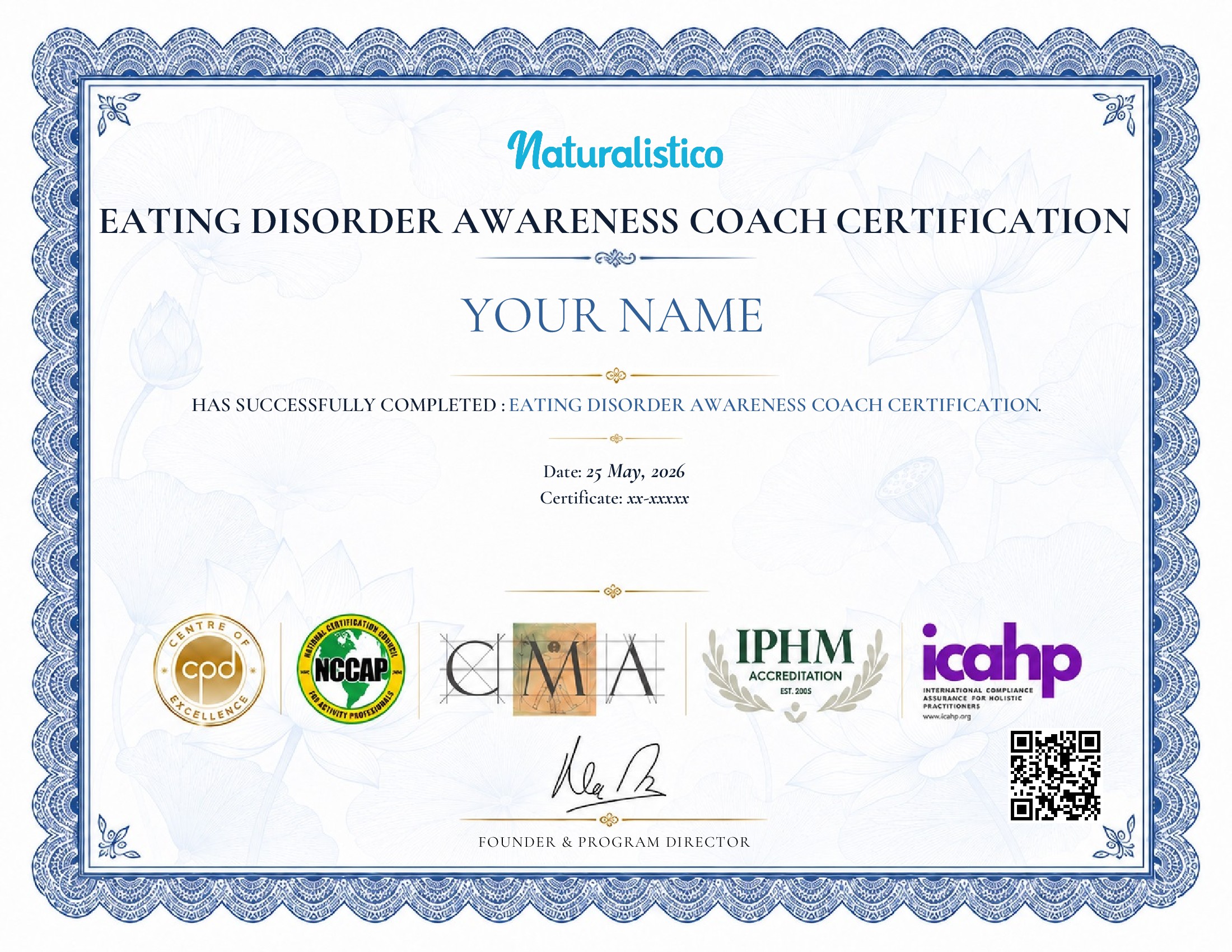 certificate template