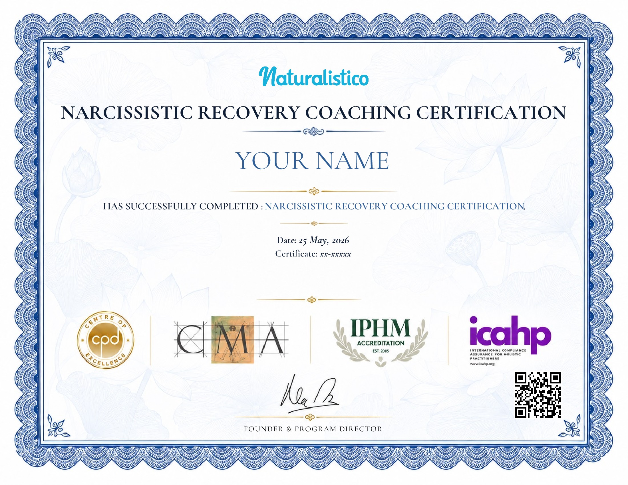 certificate template